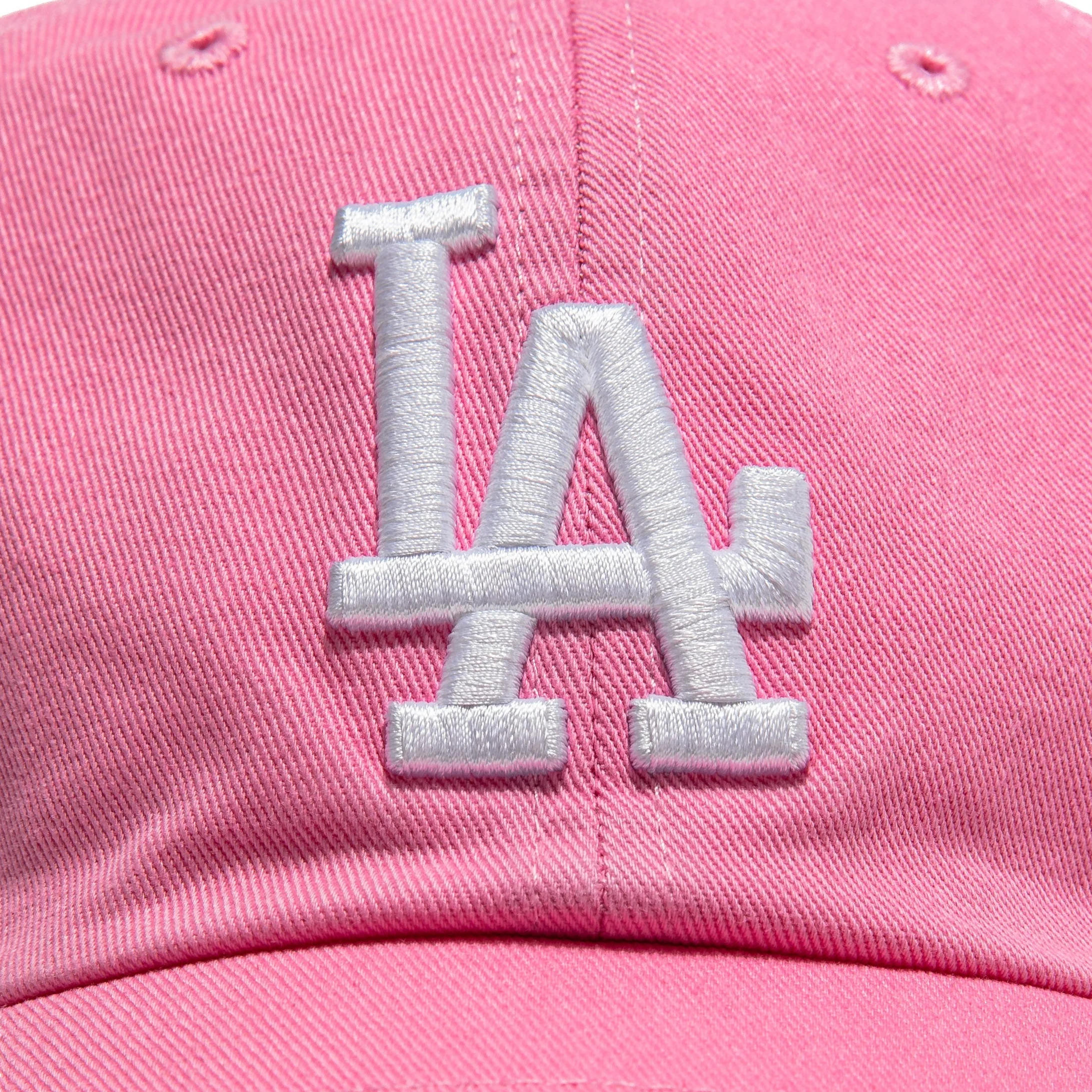 47 Brand Los Angeles Dodgers Cleanup Adjustable Hat - Pink - Image 3