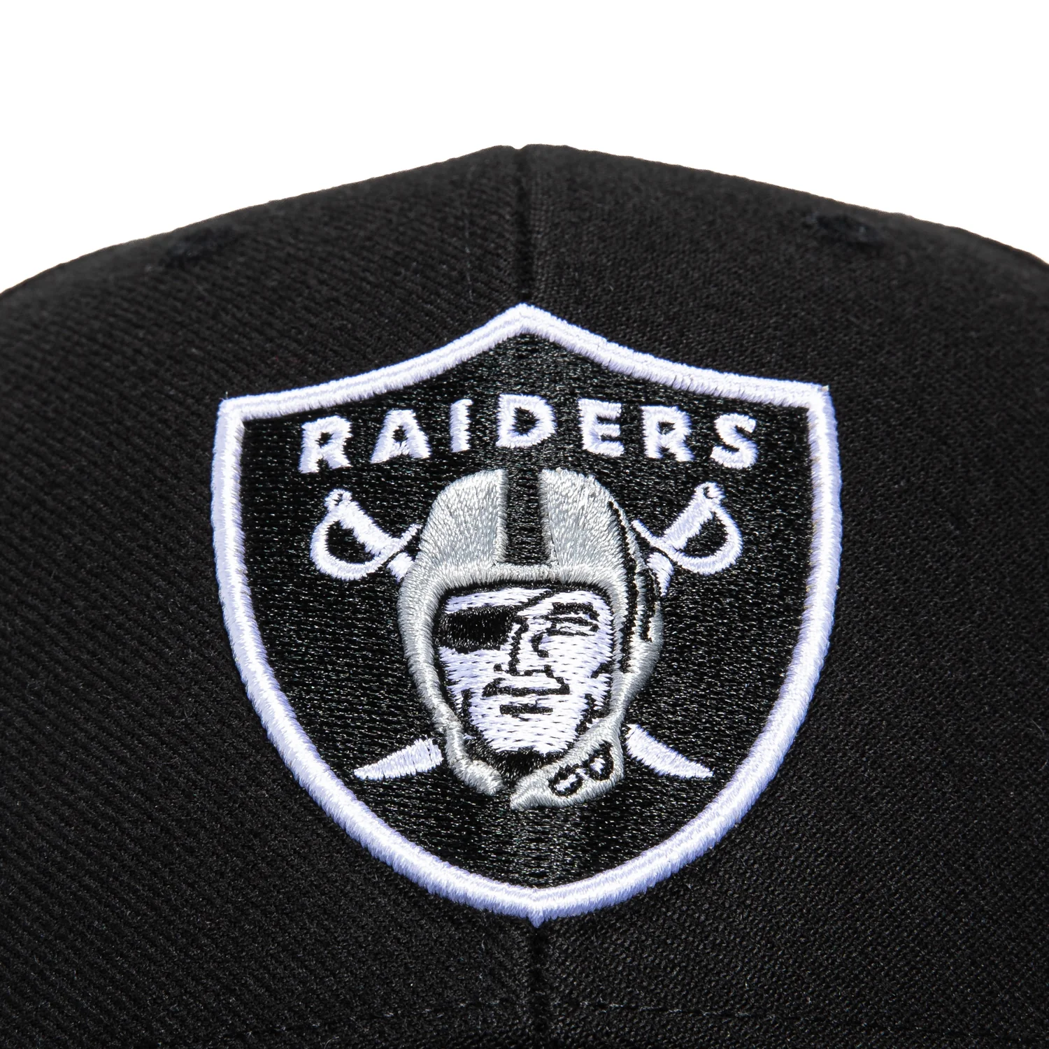 47 Brand Oakland Raiders MVP Adjustable Velcro Hat - Black - Image 3