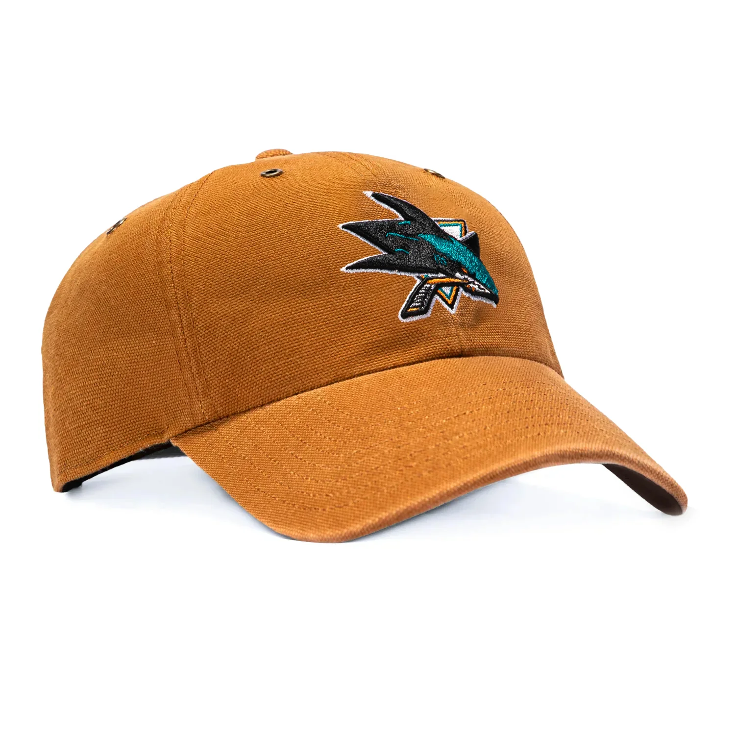 47 Brand x Carhartt San Jose Sharks Cleanup Adjustable Hat - Brown
