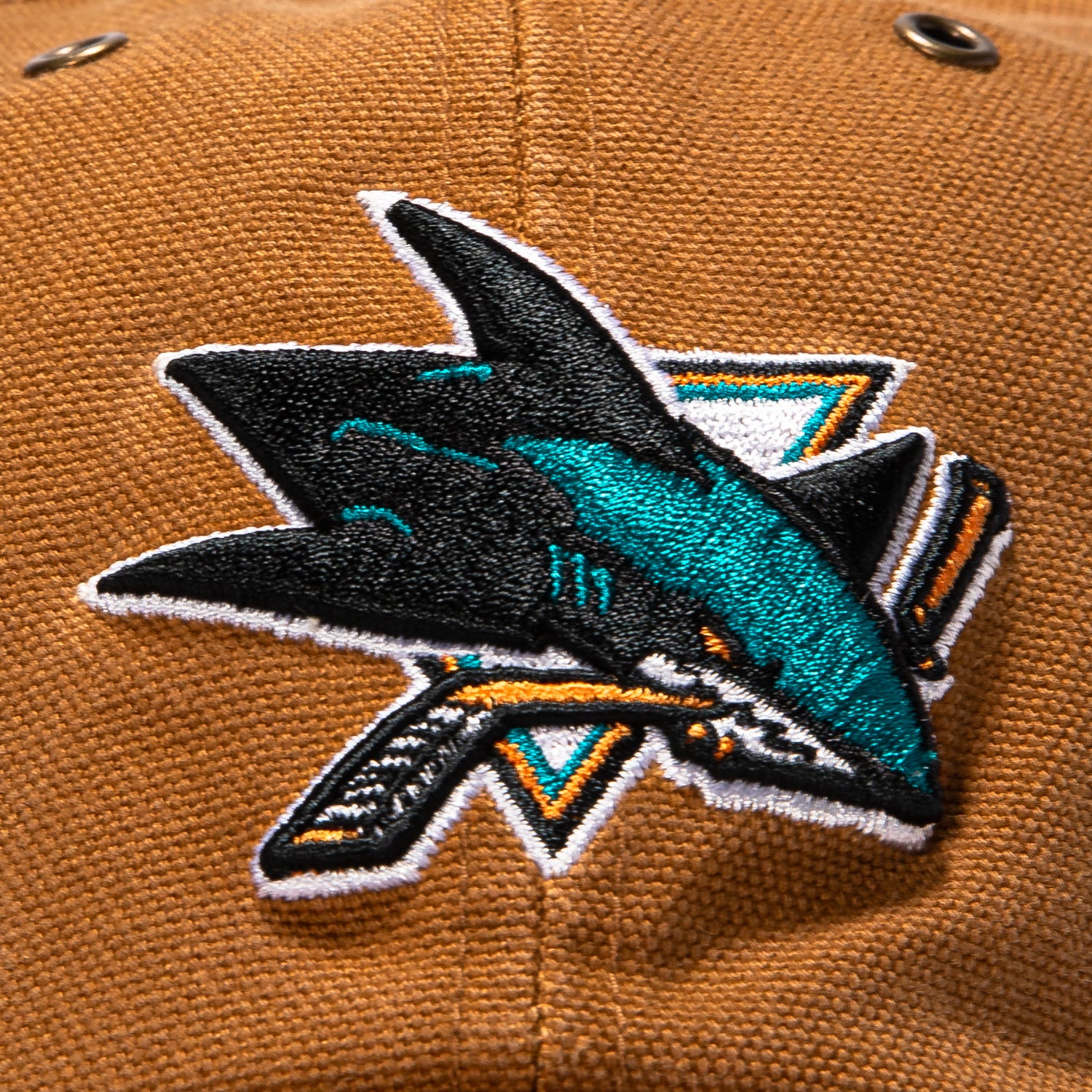 47 Brand x Carhartt San Jose Sharks Cleanup Adjustable Hat - Brown - Image 3