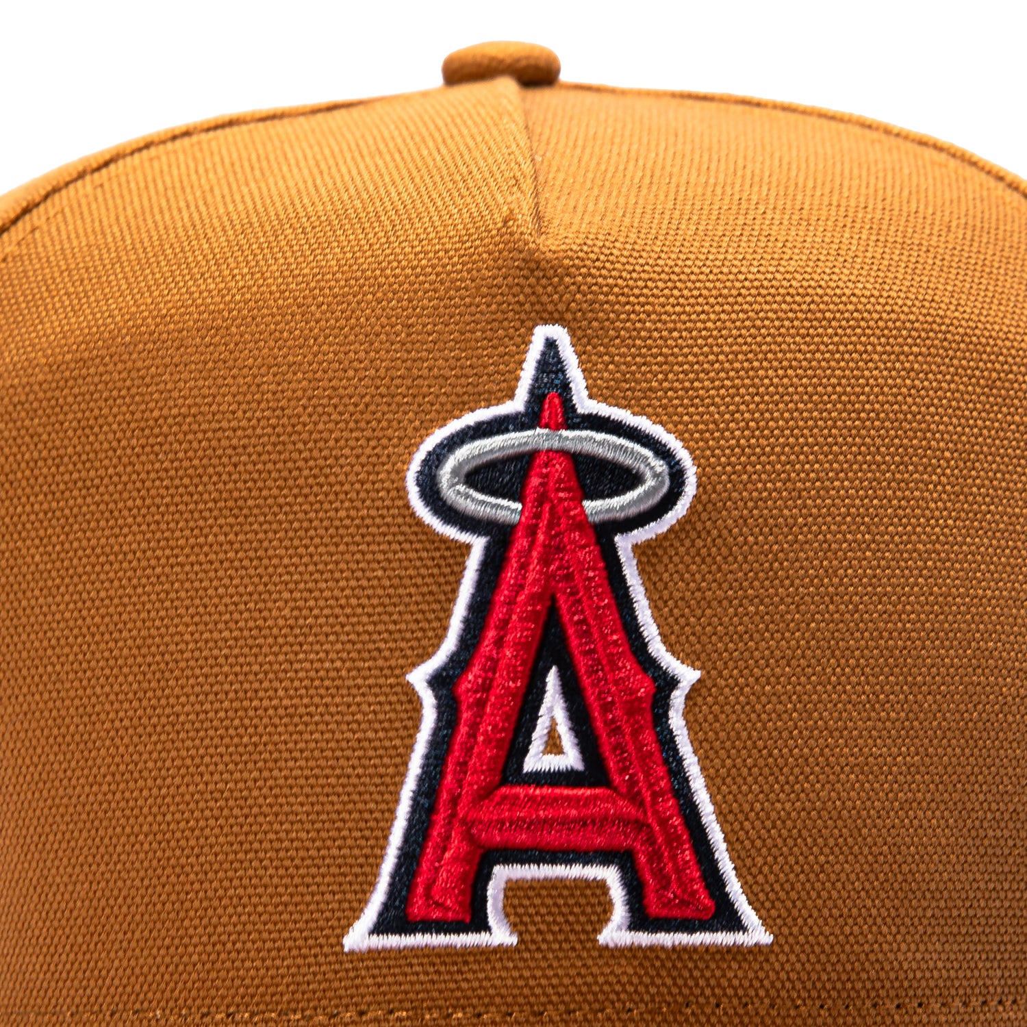 47 Brand x Carhartt Los Angeles Angels Hitch Adjustable Snapback Hat - Brown - Image 3