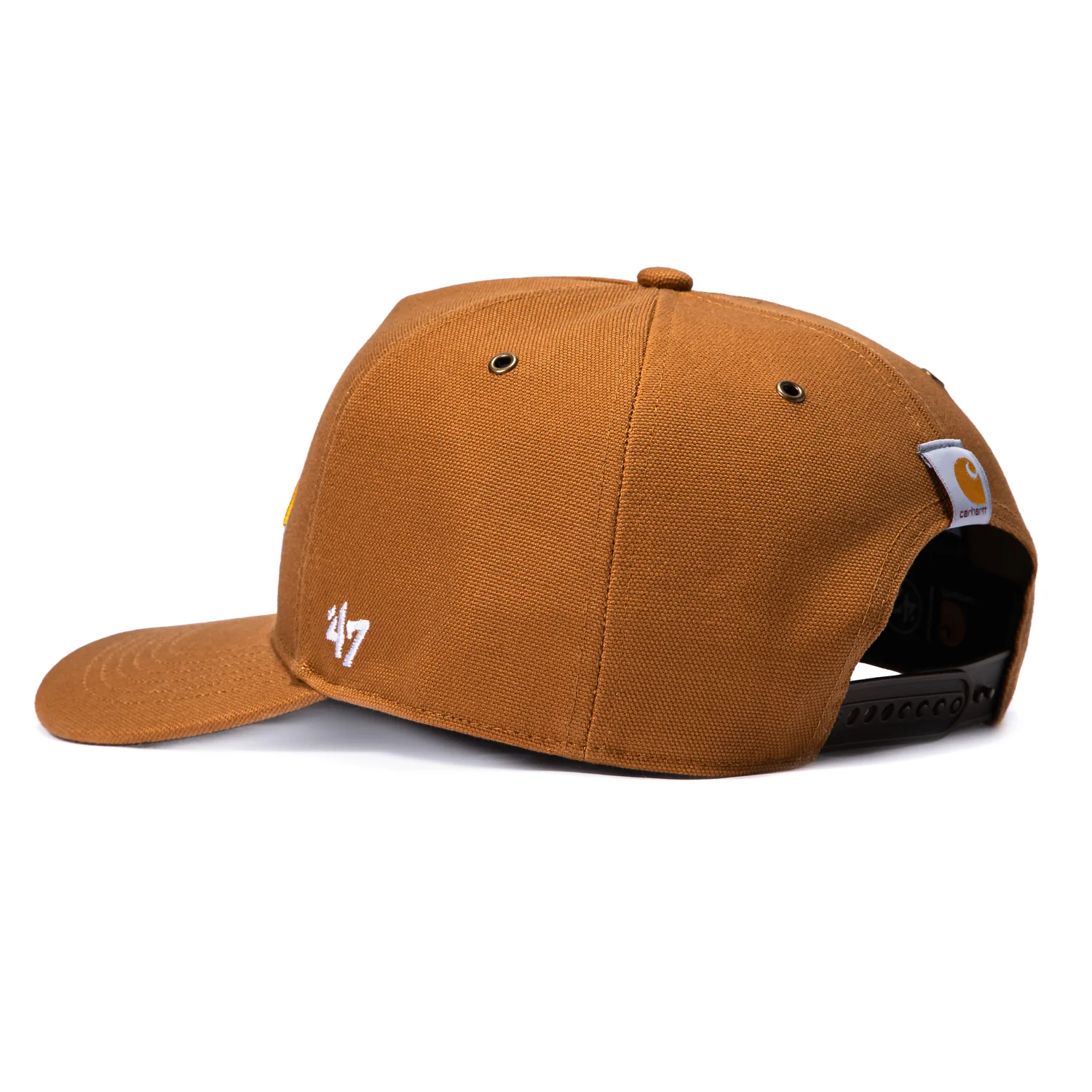 47 Brand x Carhartt Los Angeles Chargers Hitch Adjustable Snapback Hat - Brown - Image 2