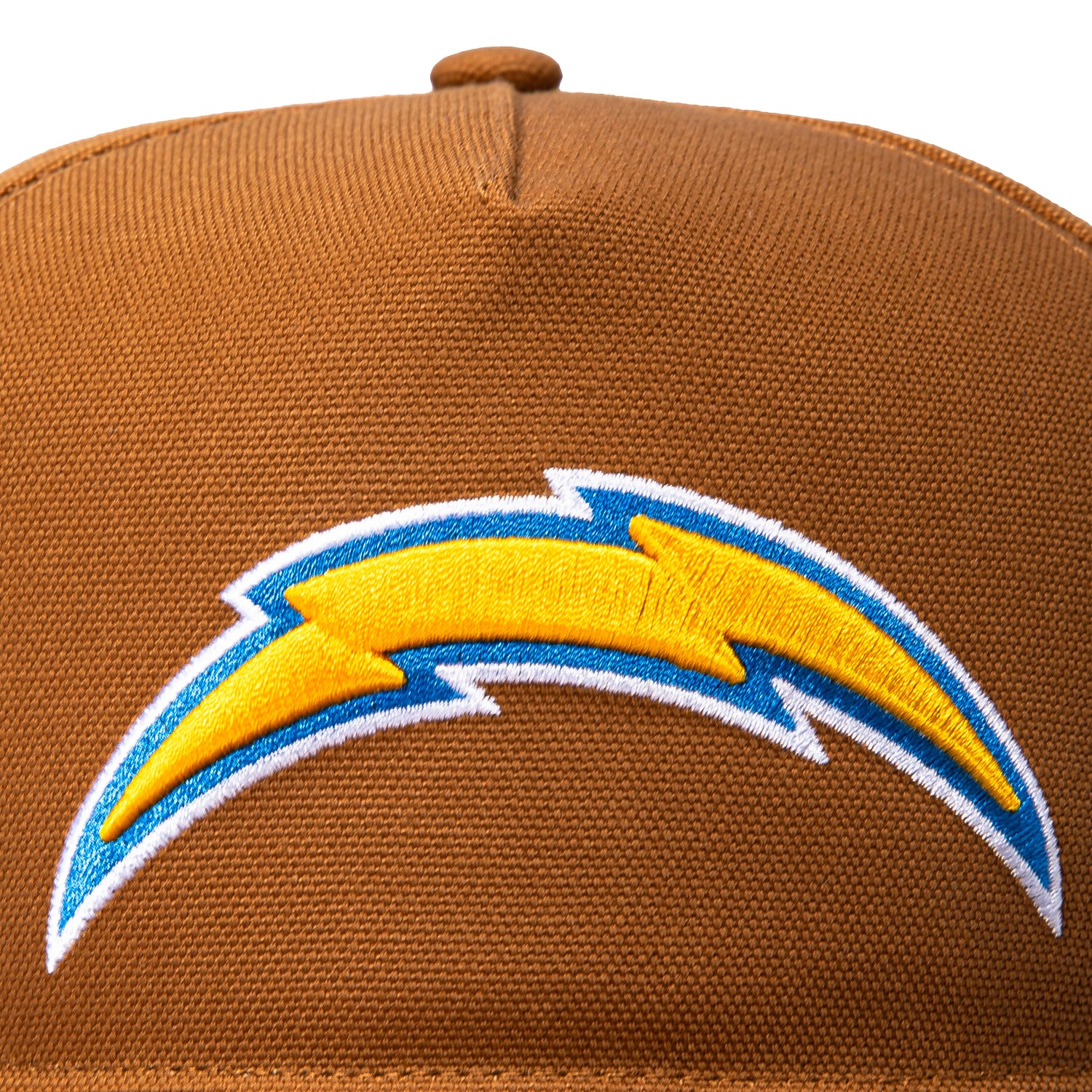 47 Brand x Carhartt Los Angeles Chargers Hitch Adjustable Snapback Hat - Brown - Image 3