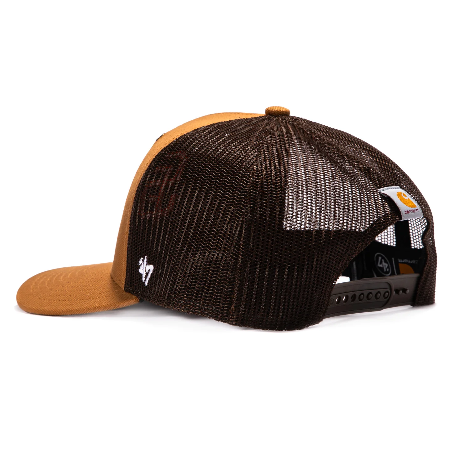 47 Brand x Carhartt Trucker San Francisco Giants Adjustable Snapback Hat - Brown - Image 2