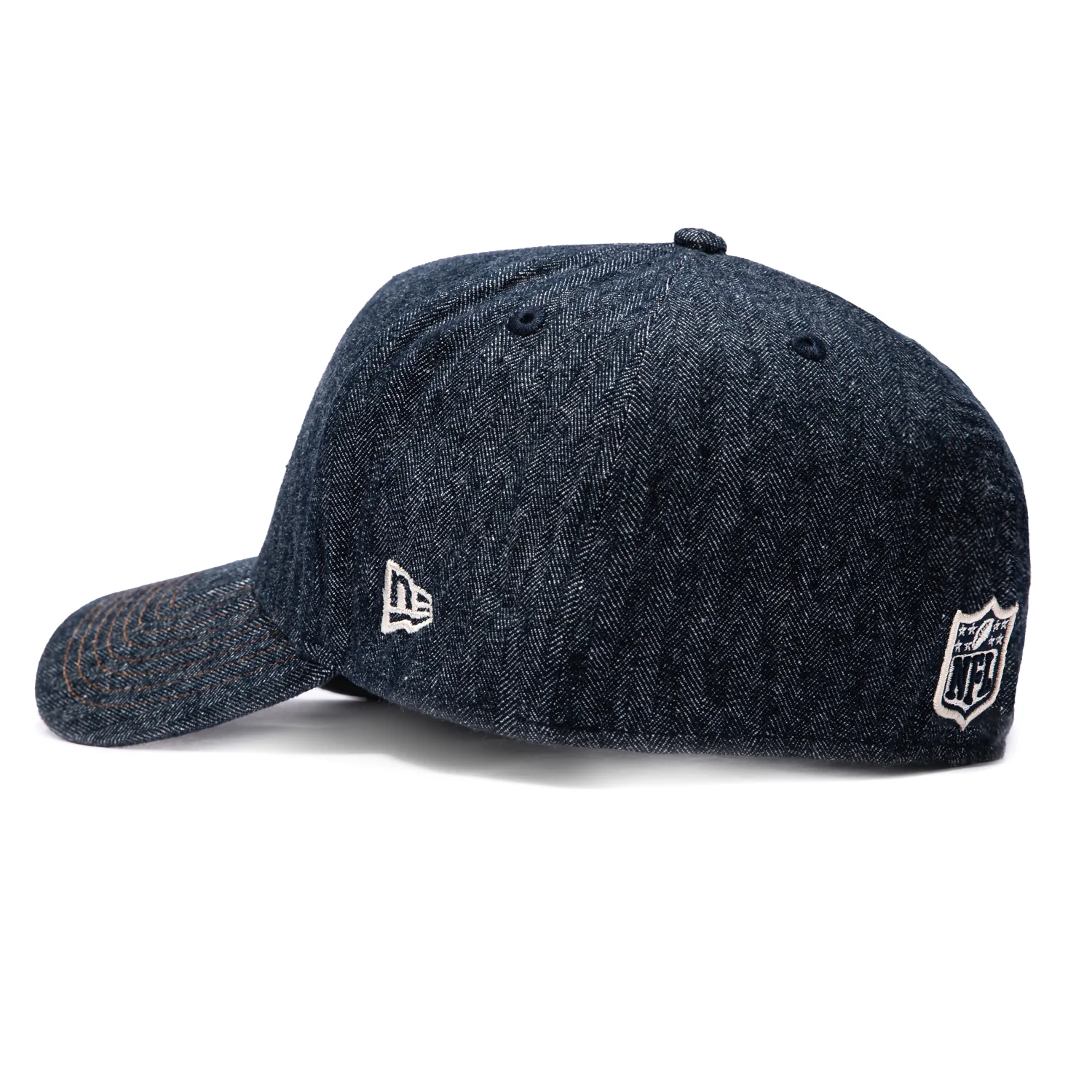 New Era 59Forty A-Frame San Francisco 49ers Hat - Navy Denim - Image 2