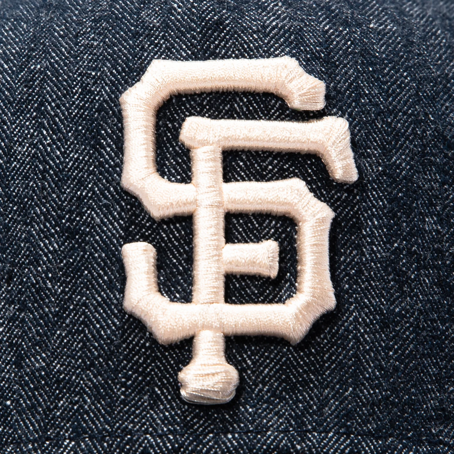 New Era 59Forty A-Frame San Francisco Giants Hat - Navy Denim - Image 3