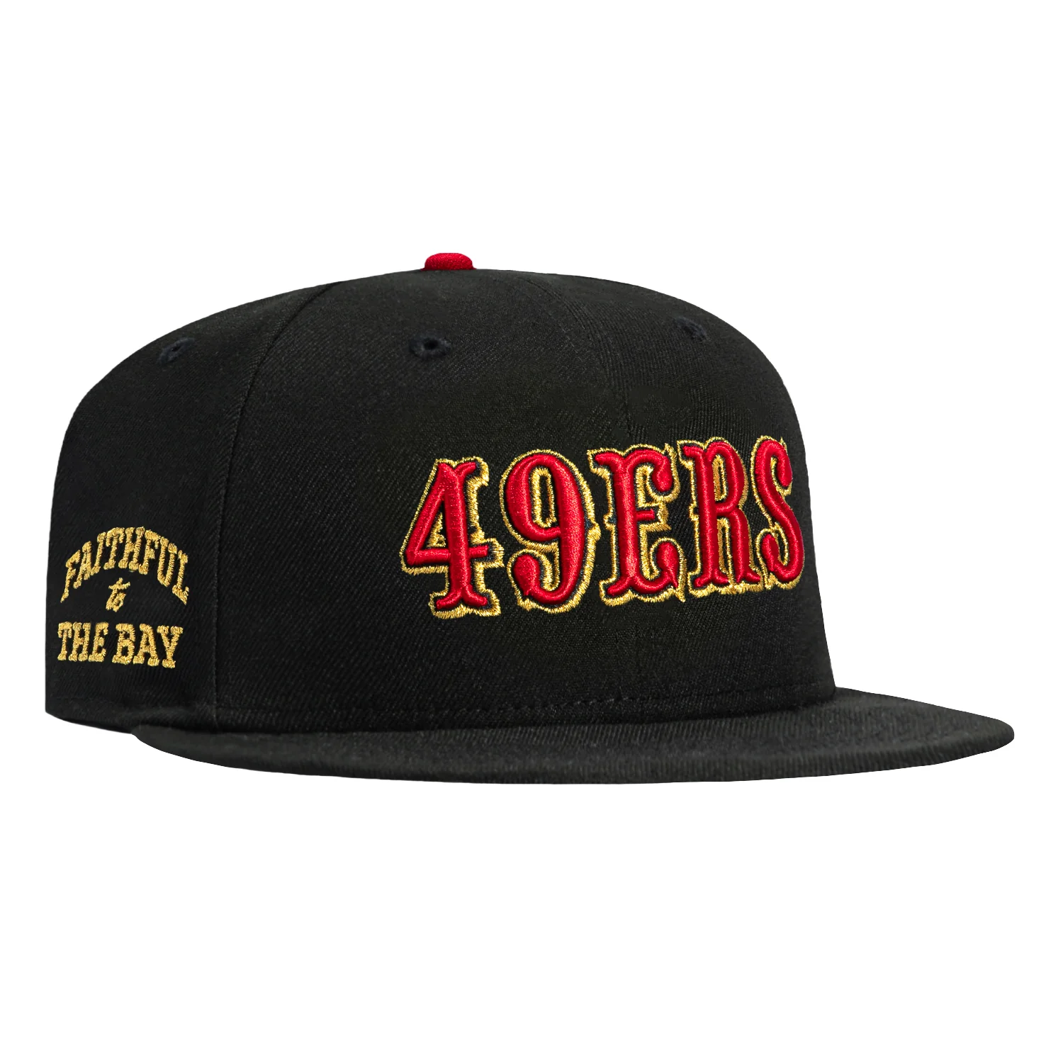 New Era 59Fifty Rivals San Francisco 49ers Faithful to The Bay Patch Hat - Black