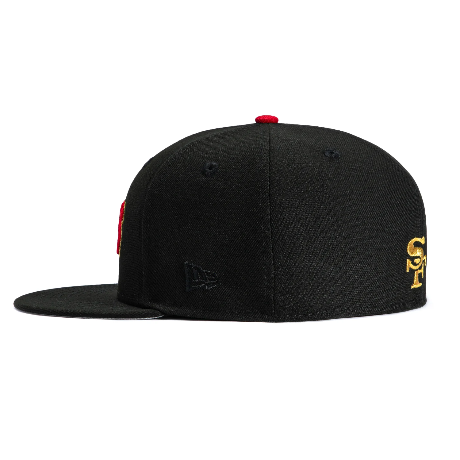 New Era 59Fifty Rivals San Francisco 49ers Faithful to The Bay Patch Hat - Black - Image 3