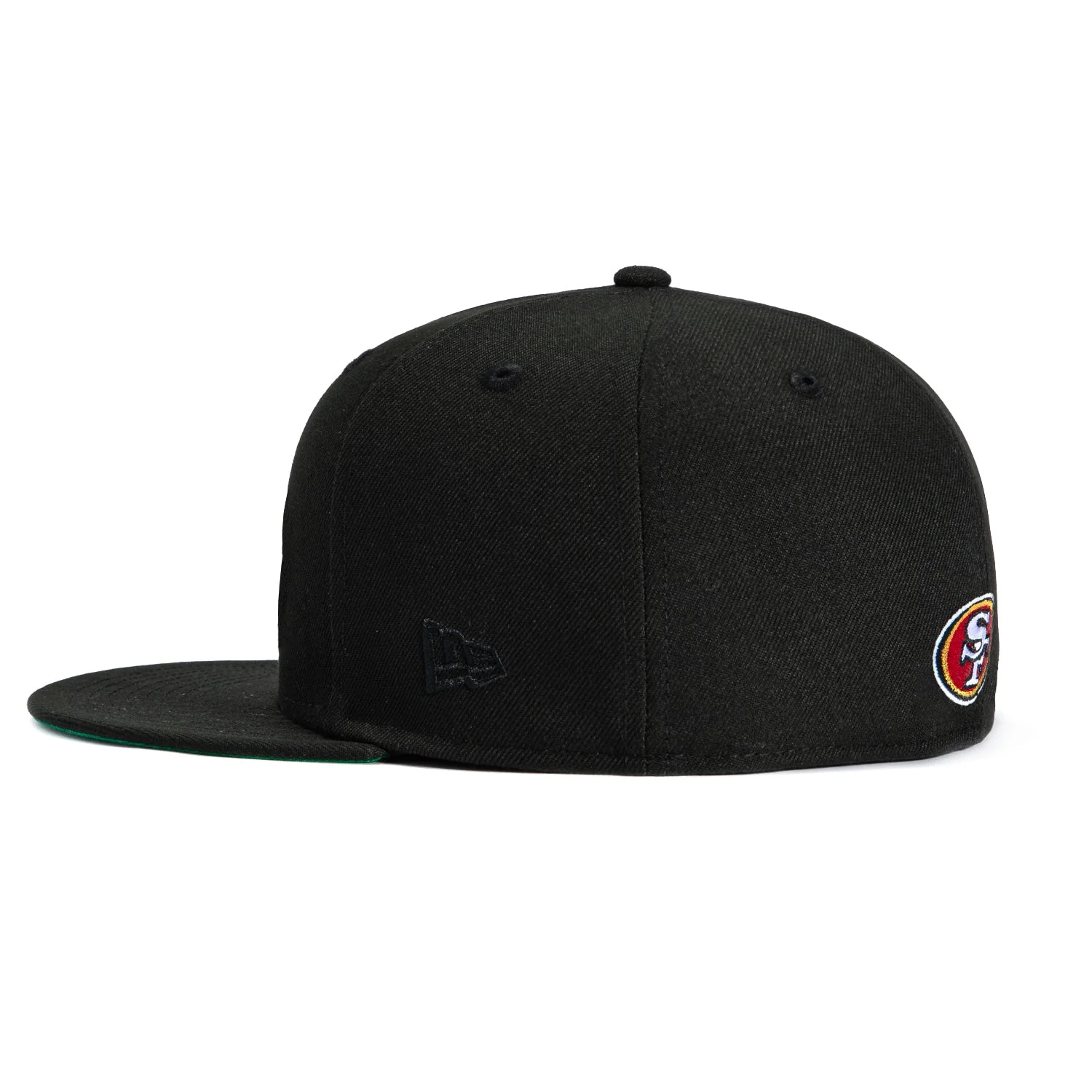 New Era 59Fifty San Francisco 49ers Swoosh Script Hat - Black - Image 3