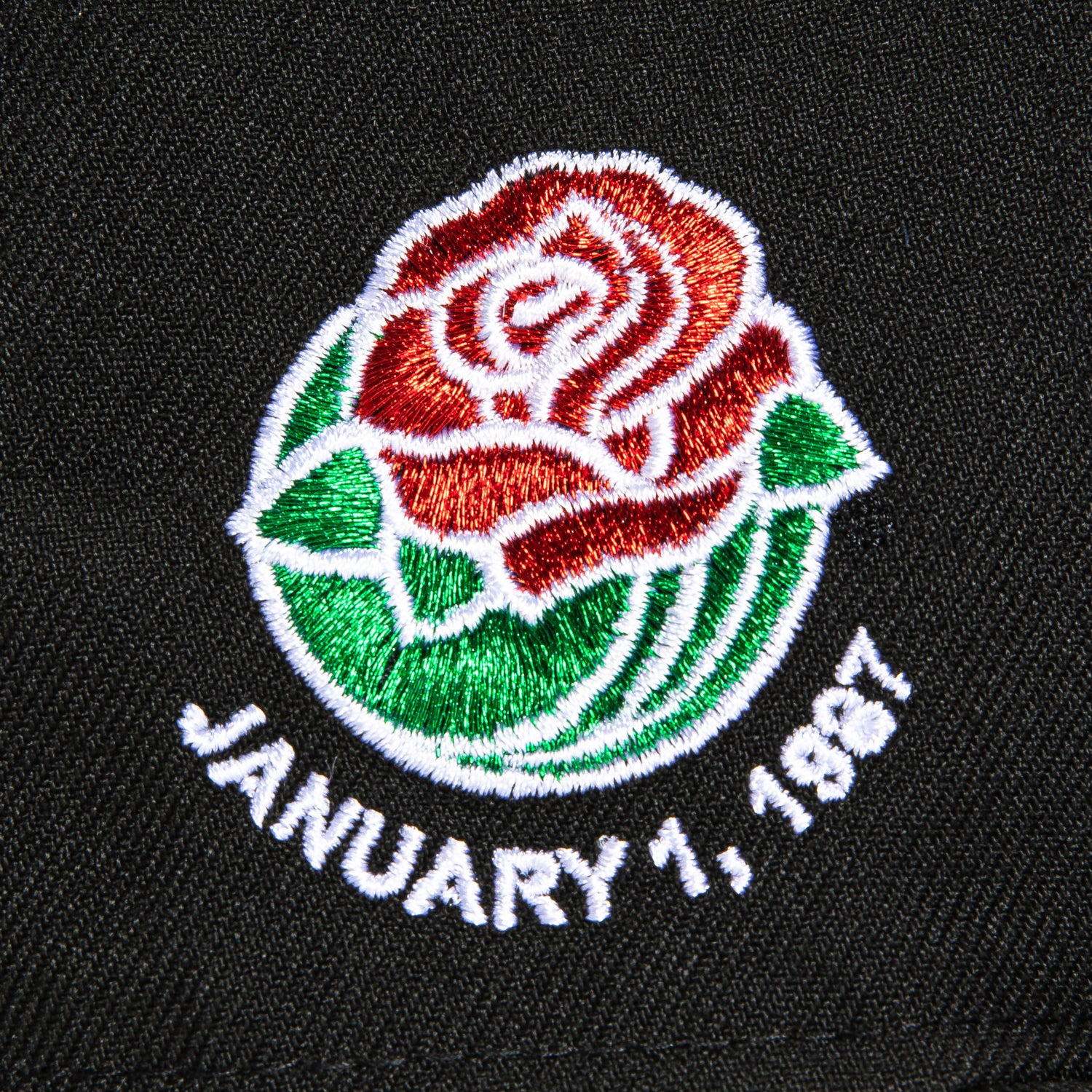 New Era 59Fifty Arizona State Sun Devils 1987 Rose Bowl Patch Sparky Rose Hat - Black - Image 5