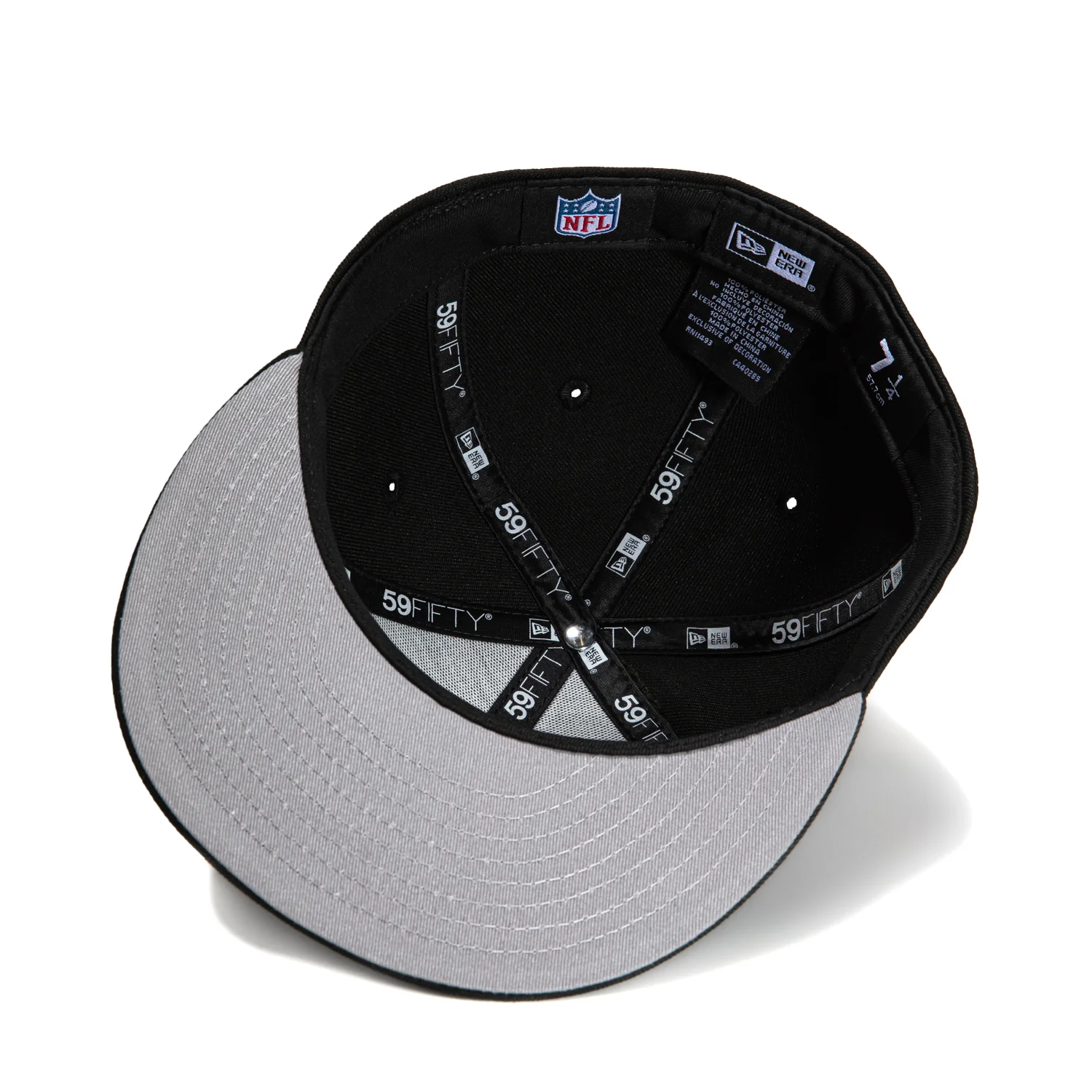New Era 59Fifty Arizona Cardinals 1997 Draft Patch Hat - Black, White - Image 2