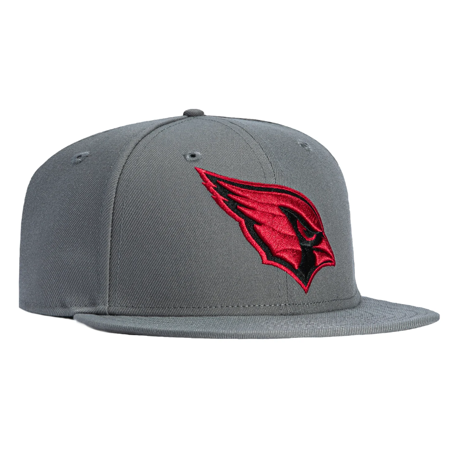 New Era 59Fifty Arizona Cardinals Hat - Storm Grey, Cardinal, Black