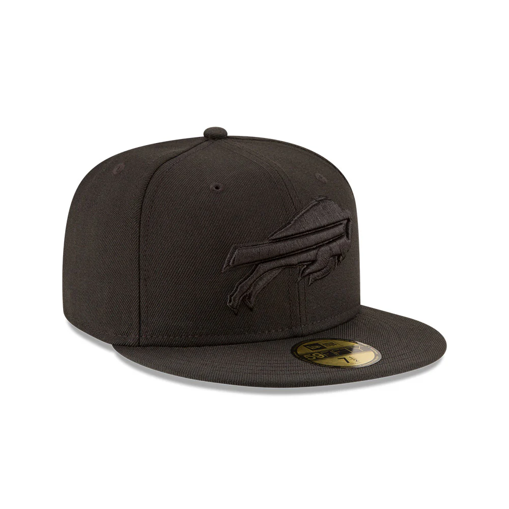 New Era 59Fifty Buffalo Bills Hat - Black, Black