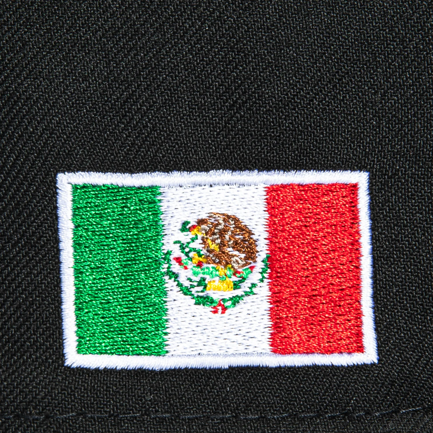 New Era 59Fifty Chicago Blackhawks Mexico Flag Patch Hat - Black - Image 5