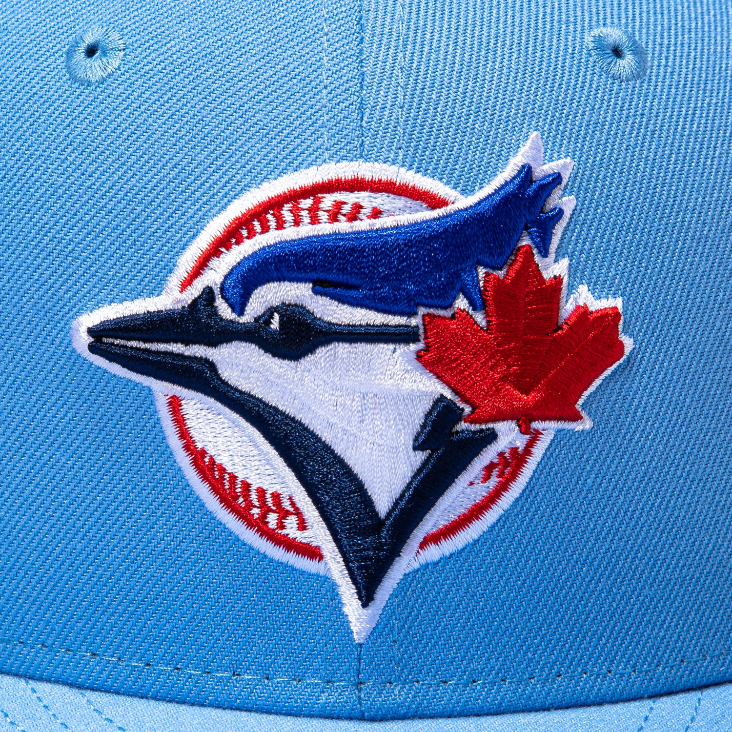 New Era 59Fifty Toronto Blue Jays 50th Anniversary Patch Alternate Hat - Light Blue - Image 4