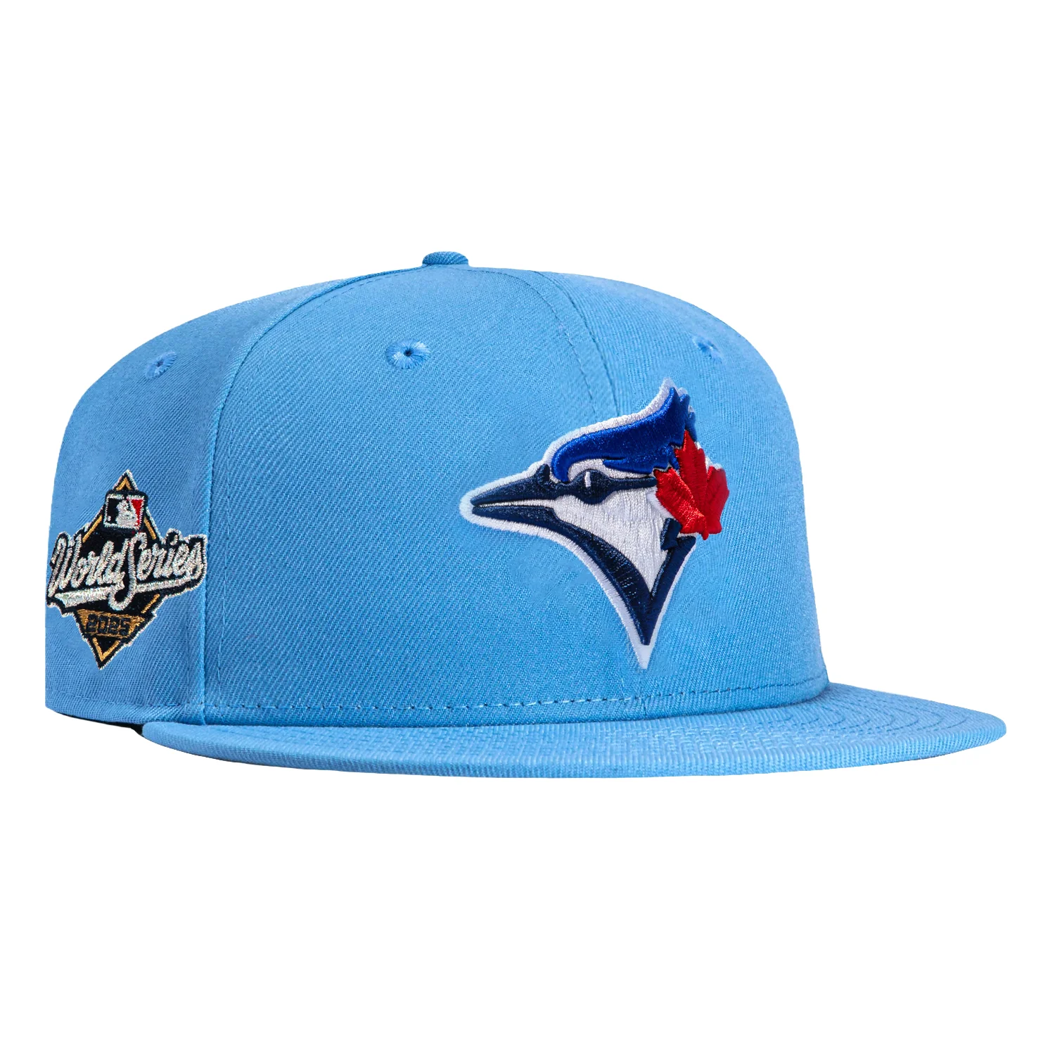 New Era 59Fifty Toronto Blue Jays 2025 World Series Patch Hat - Light Blue