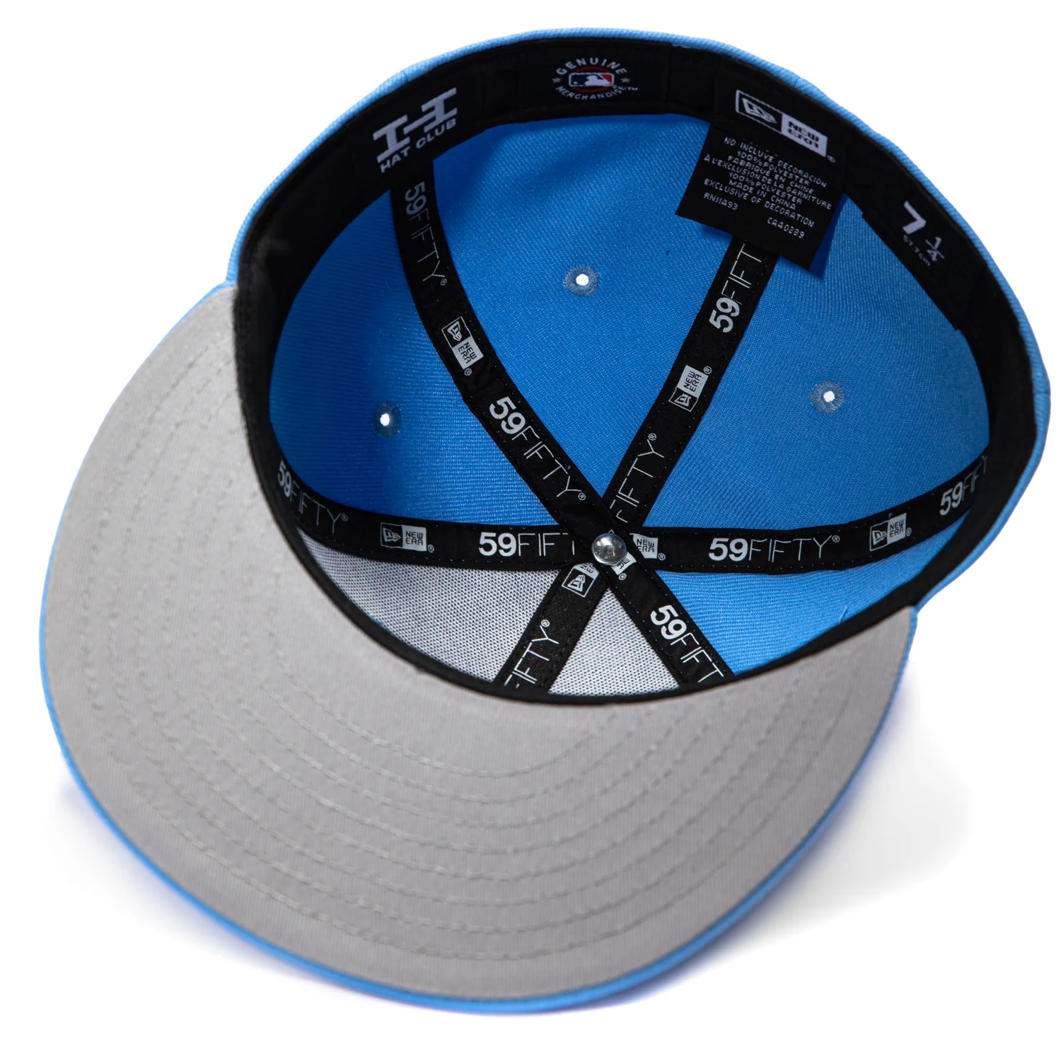 New Era 59Fifty Toronto Blue Jays 2025 World Series Patch Hat - Light Blue - Image 2