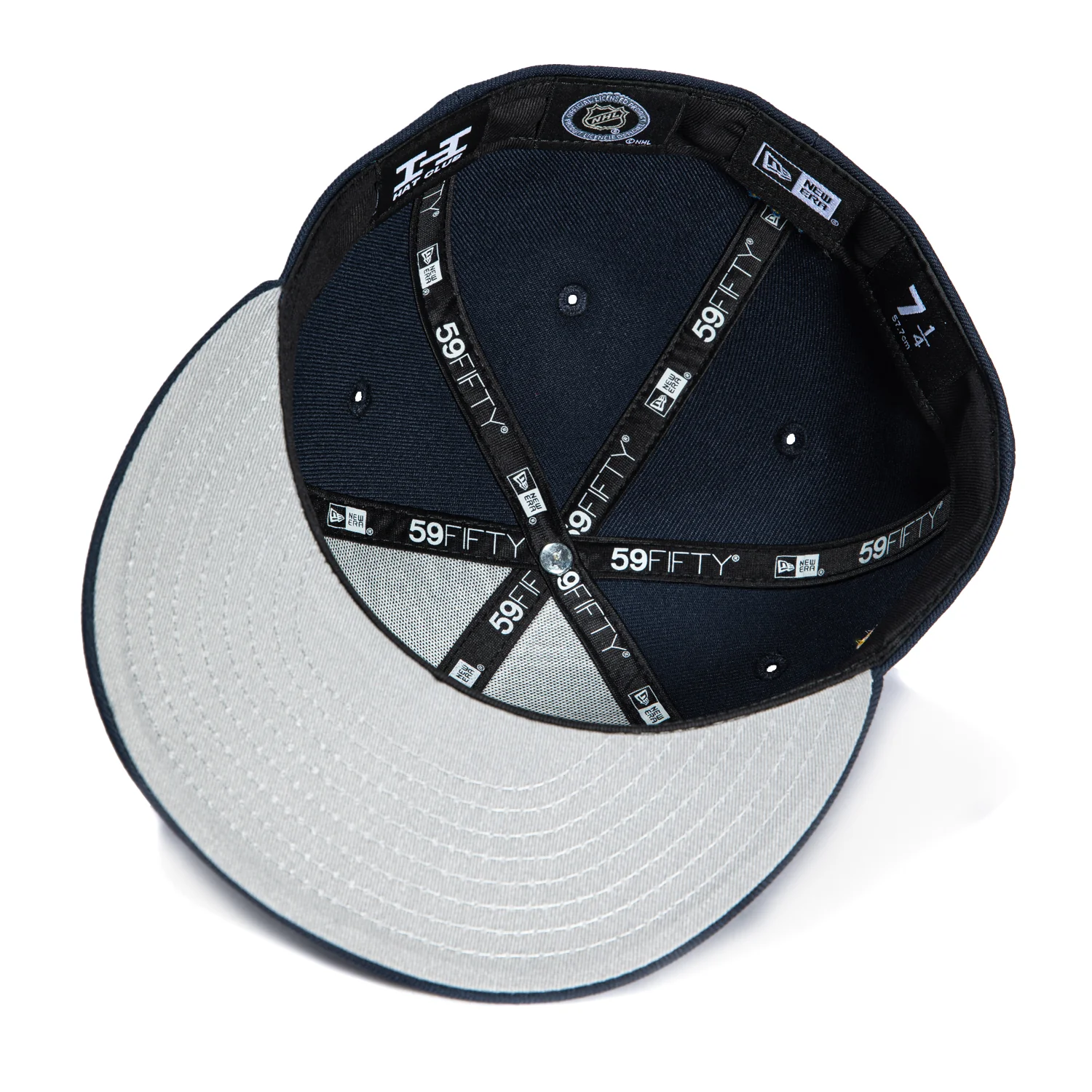 New Era 59Fifty St Louis Blues Logo Patch OTC Hat - Navy - Image 2