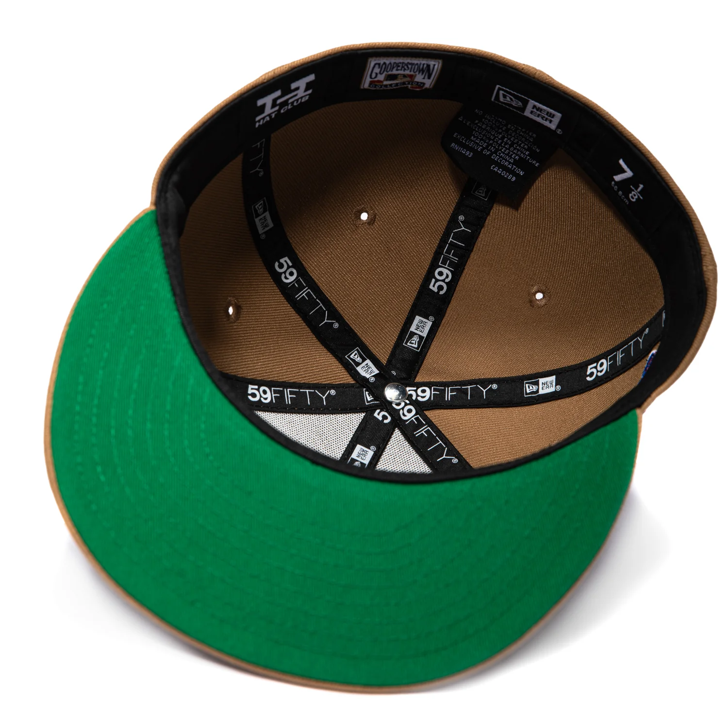 New Era 59Fifty Atlanta Braves 1995 World Series Welcome to the Show Patch Alternate Hat - Khaki - Image 2