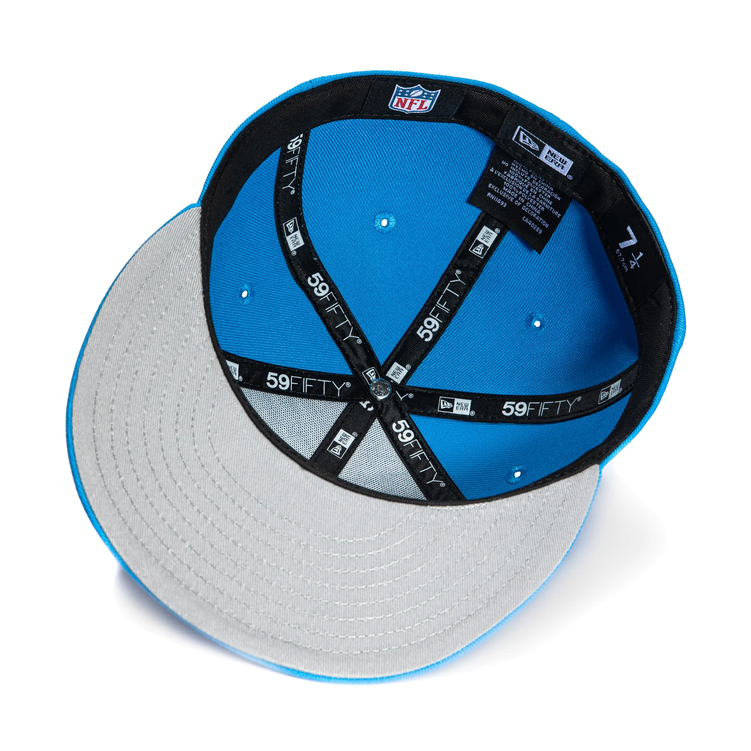 New Era 59Fifty Los Angeles Chargers 1961 Hat - Light Blue - Image 2