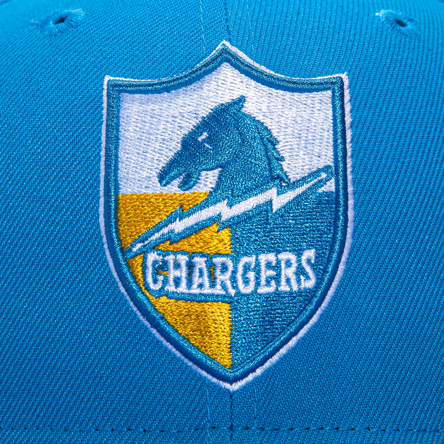 New Era 59Fifty Los Angeles Chargers 1961 Hat - Light Blue - Image 4