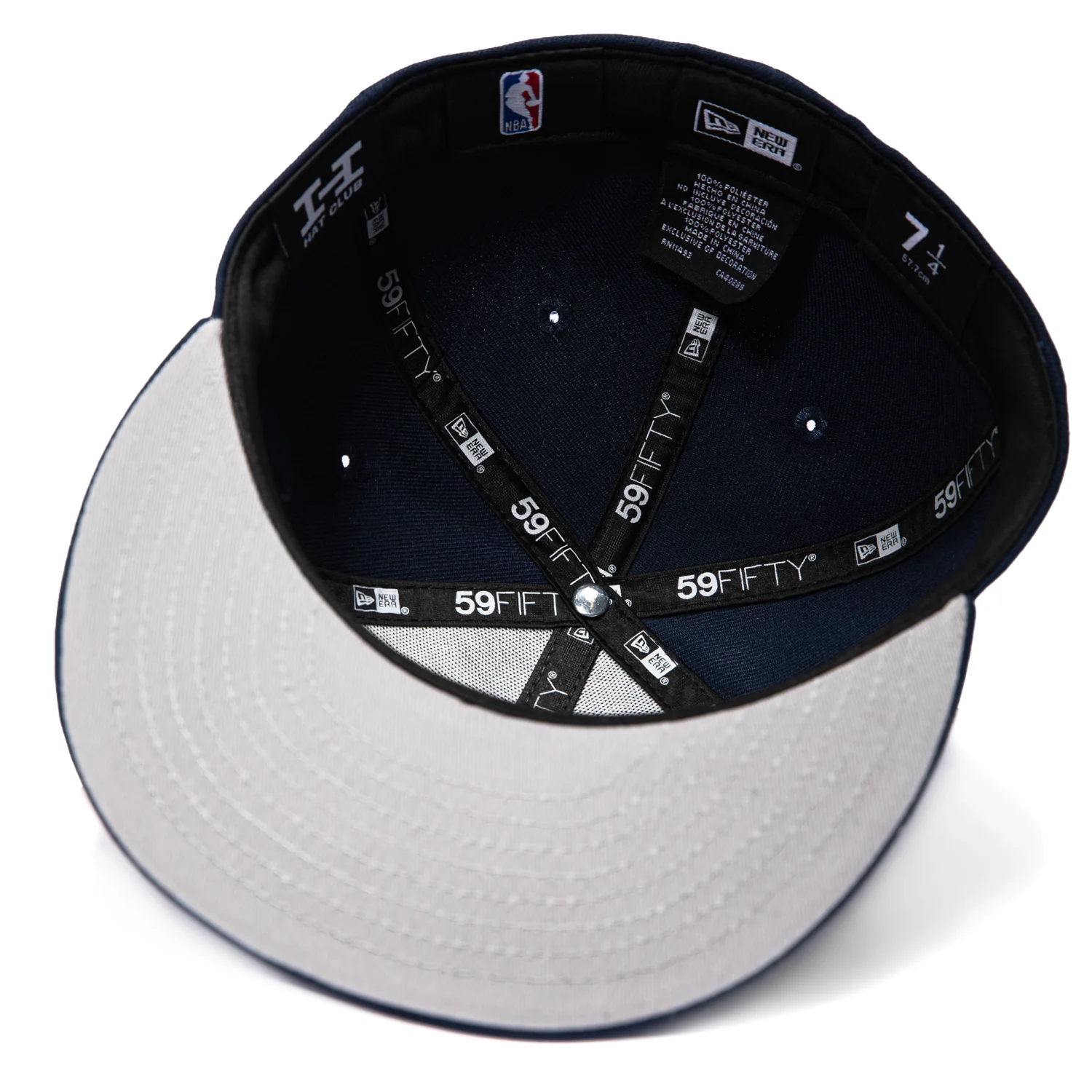 New Era 59Fifty Los Angeles Clippers Logo Patch LA City Hat - Navy - Image 2