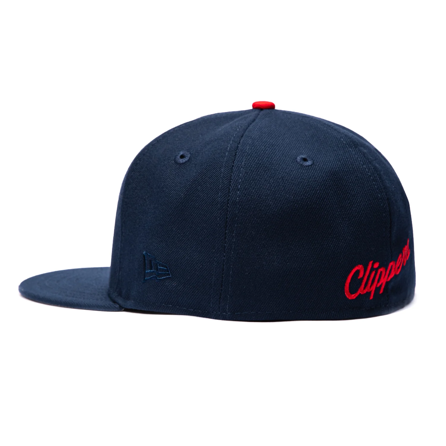 New Era 59Fifty Los Angeles Clippers Logo Patch LA City Hat - Navy - Image 3