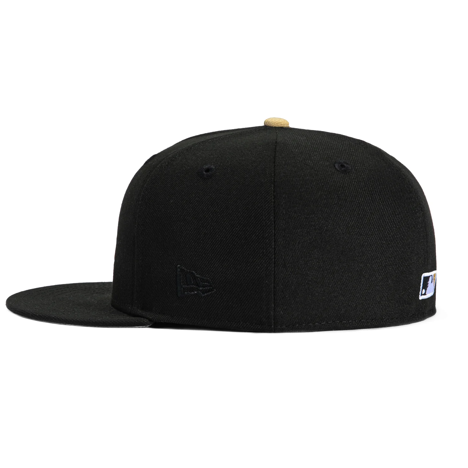 New Era 59Fifty Arizona Diamondbacks City Connect Hat - Black, White, Metallic Gold - Image 3