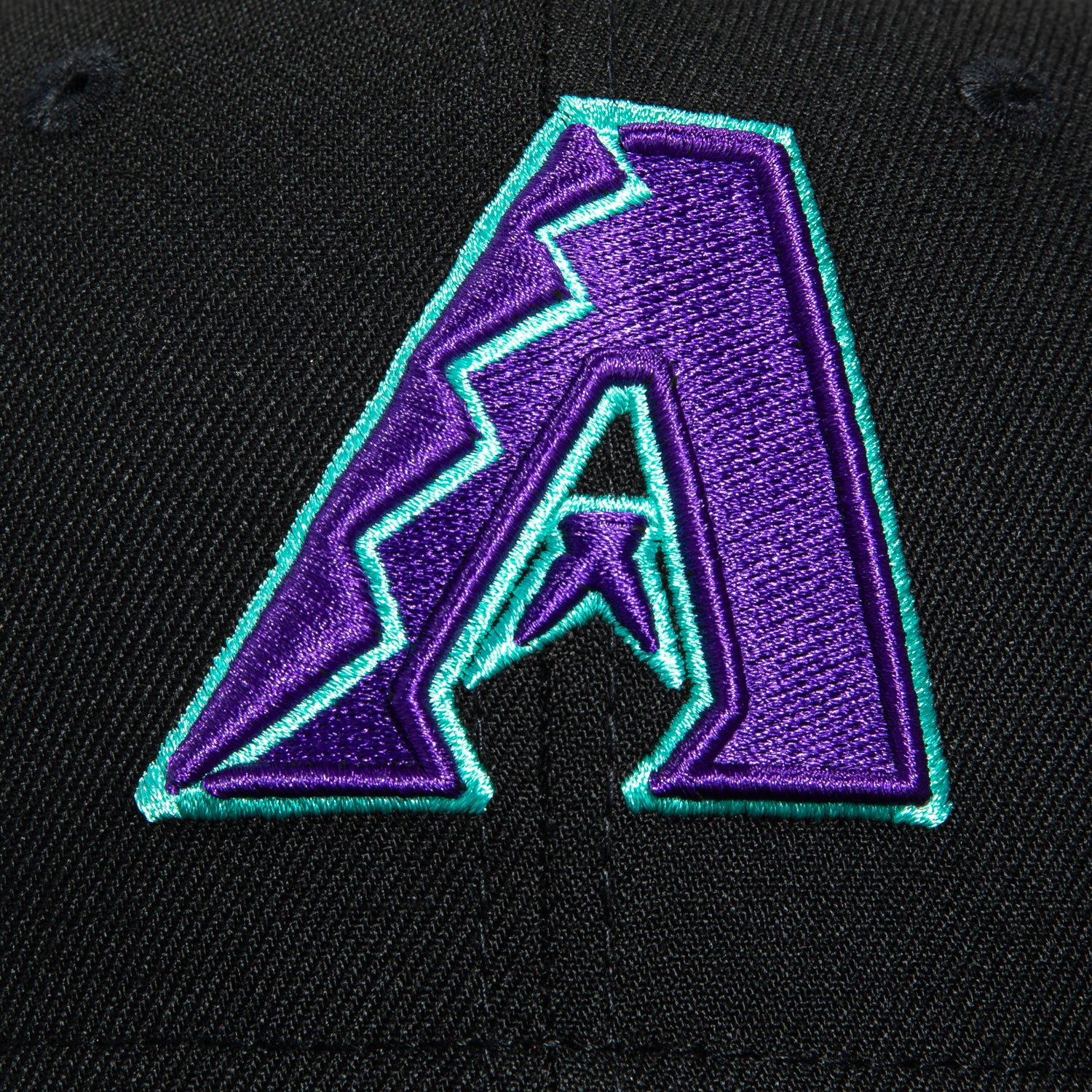 New Era 59Fifty Arizona Diamondbacks 2025 City Connect 1998 State 48 Patch A Hat - Black, Teal, Purple - Image 4
