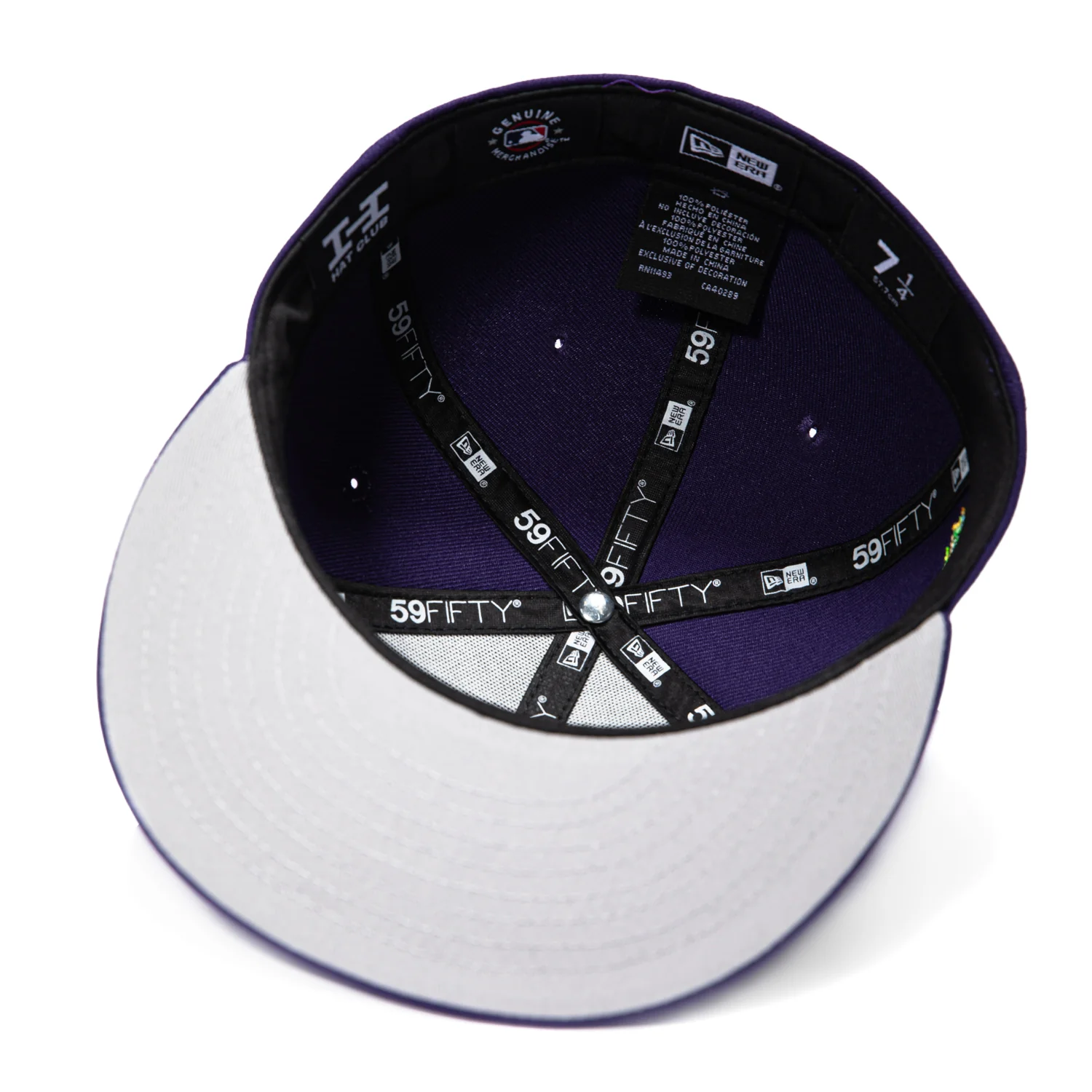 New Era 59Fifty Arizona Diamondbacks Aztec Logo Patch 2026 Mexico Series Hat - Purple - Image 2