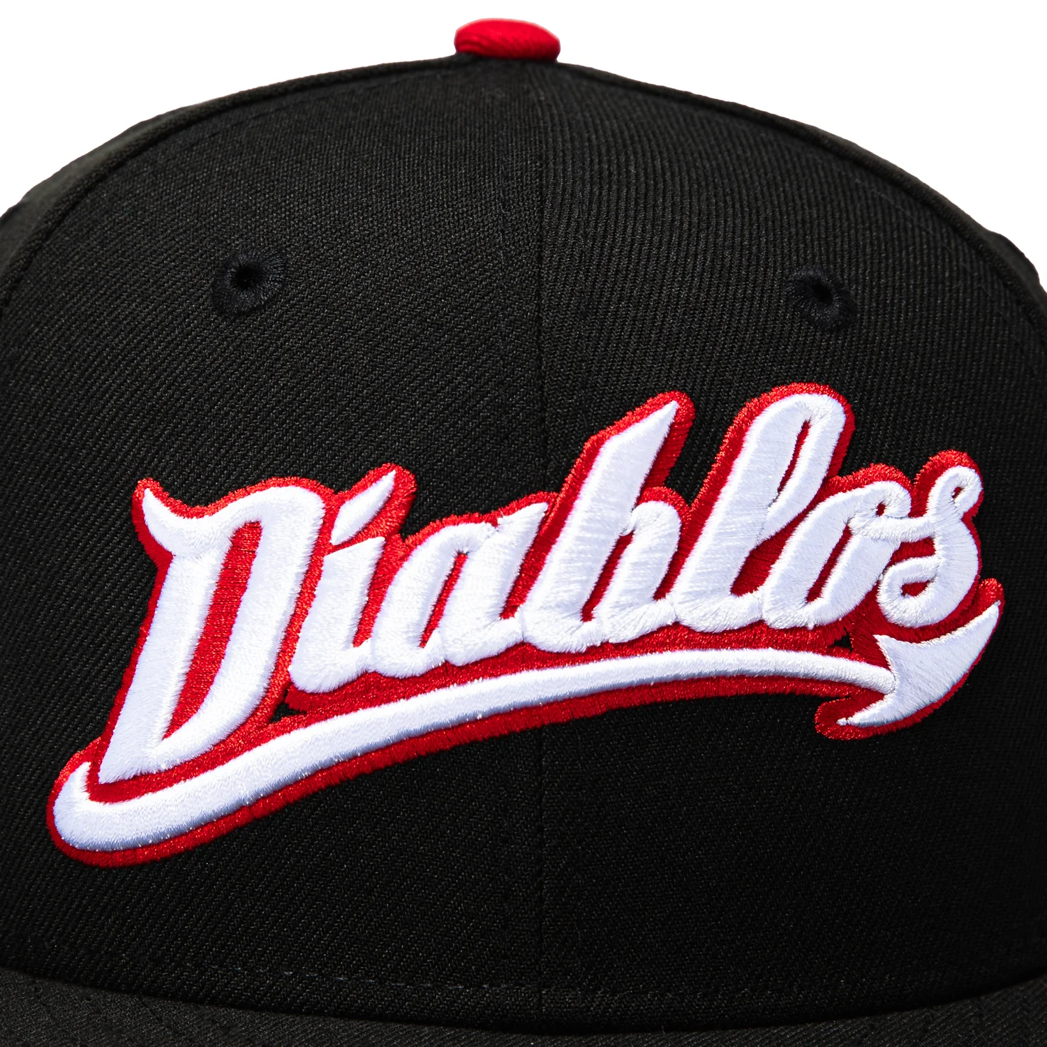 New Era 59Fifty Diablos Rojos de Mexico 2025 Champions Patch Script Hat - Black - Image 5