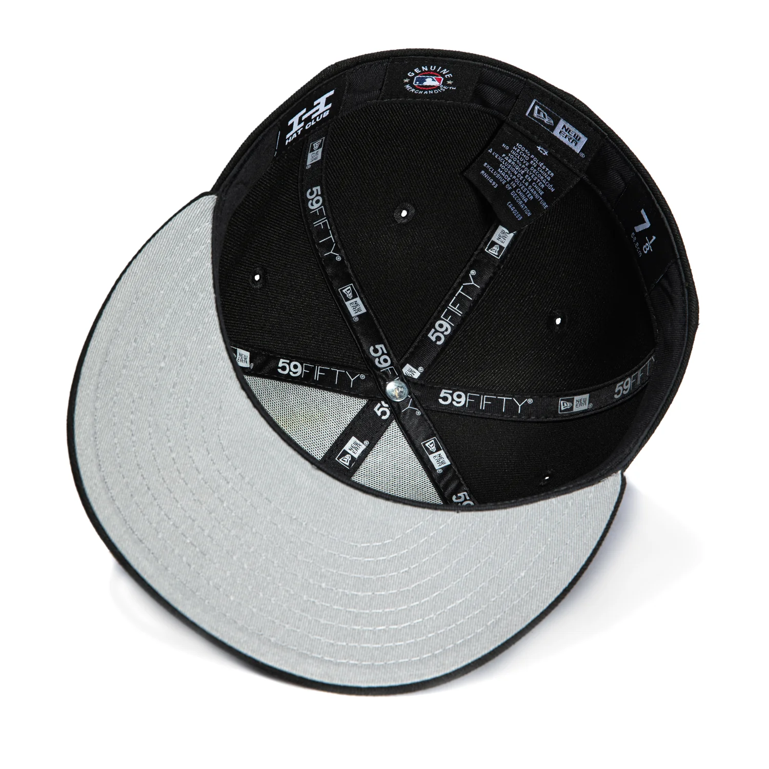 New Era 59Fifty Los Angeles Dodgers 8 Strike Patch Old English Hat - Black, Olive, Orange - Image 2