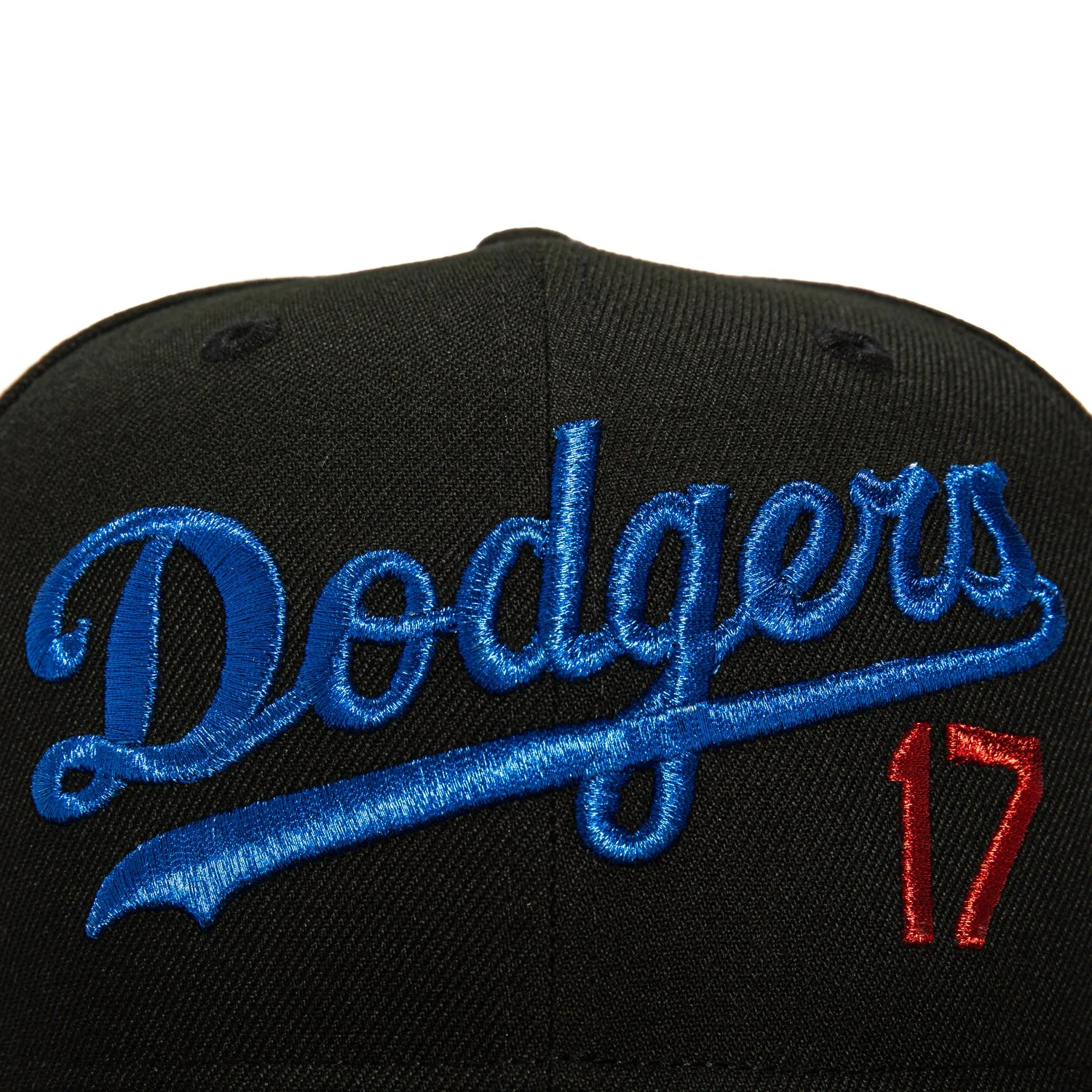 New Era 59Fifty Los Angeles Dodgers Shohei Ohtani Jersey Logo Patch Hat - Black - Image 4
