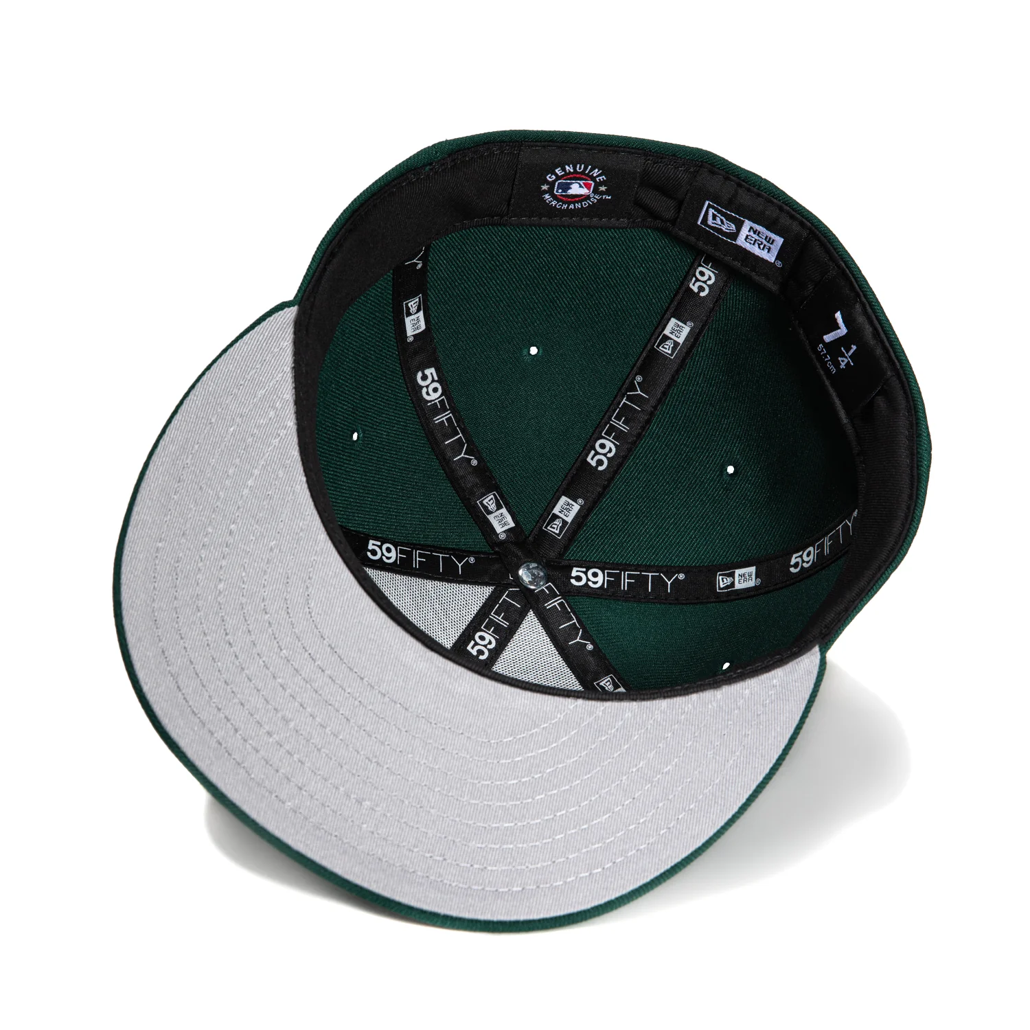 New Era 59Fifty Los Angeles Dodgers Upside Down Hat - Green, White - Image 2