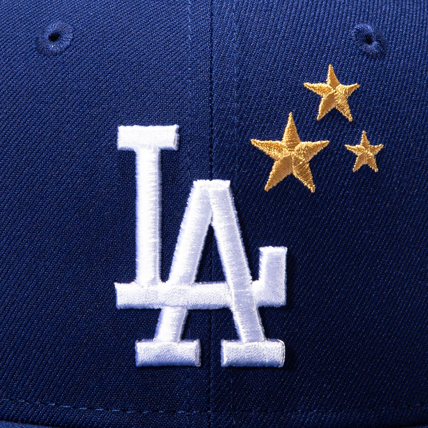 New Era 59Fifty Los Angeles Dodgers 2025 World Series Champions Patch Stars Hat - Royal - Image 4
