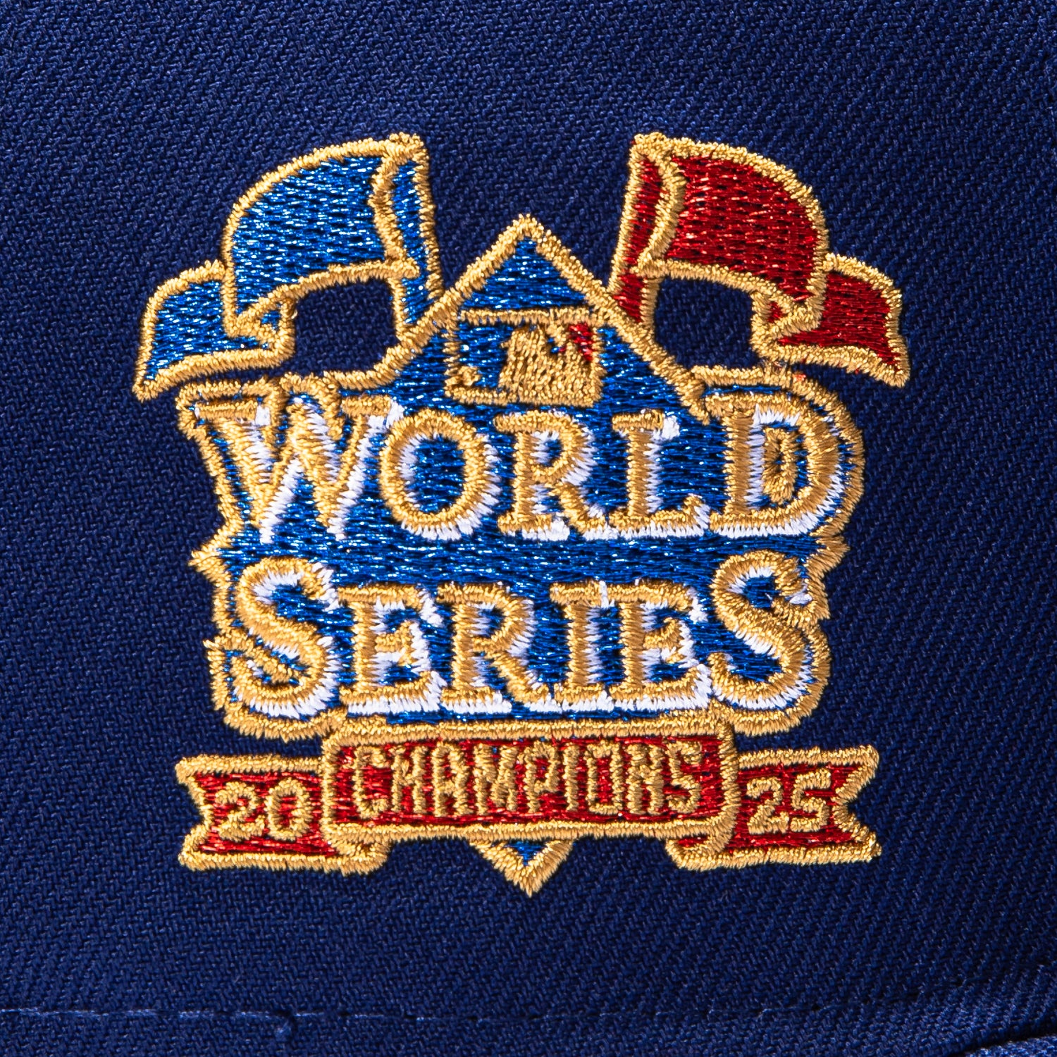 New Era 59Fifty Los Angeles Dodgers 2025 World Series Champions Patch Stars Hat - Royal - Image 5