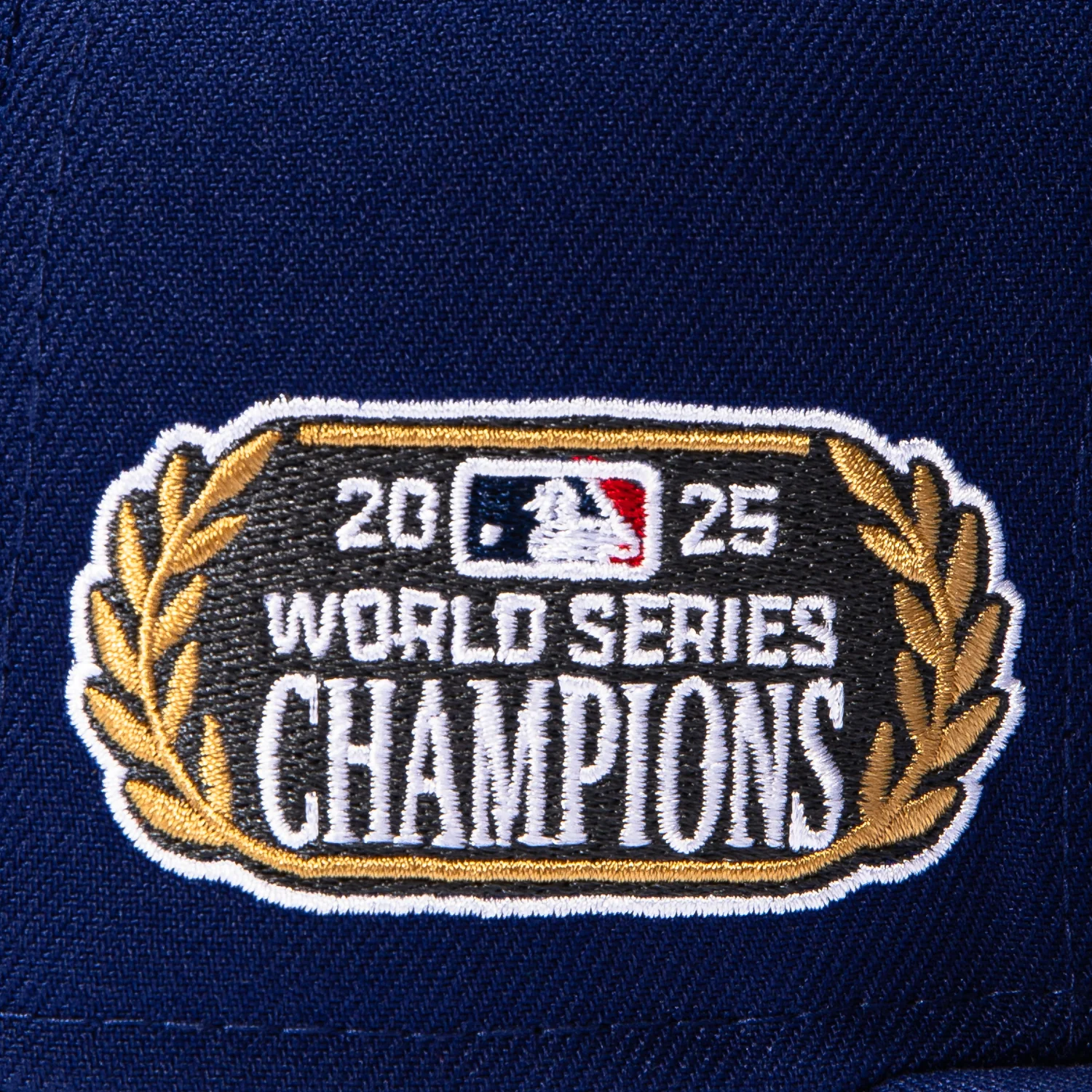 New Era 59Fifty Los Angeles Dodgers 2025 World Series Champions Patch Game Hat - Royal - Image 5
