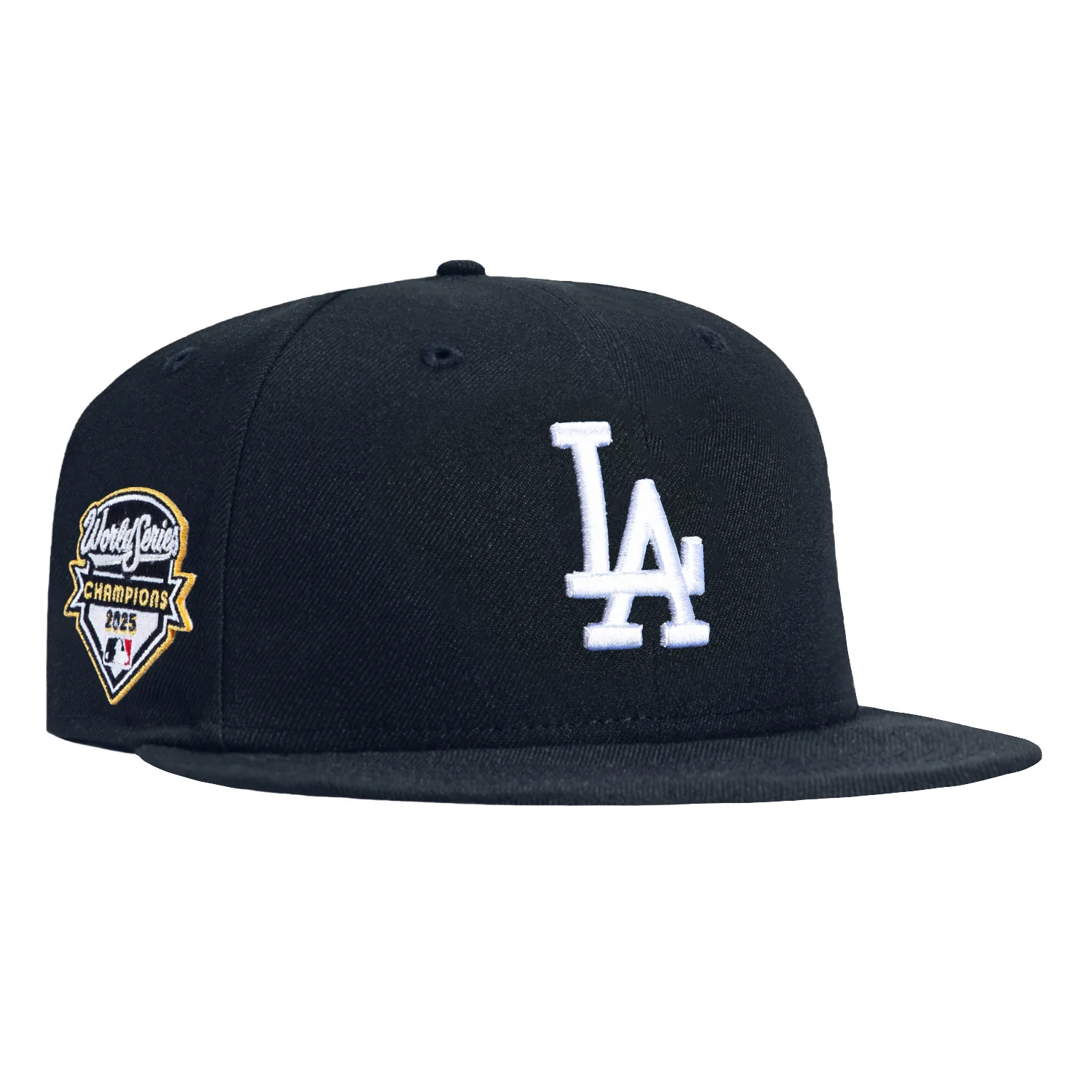 New Era 59Fifty Los Angeles Dodgers 2025 World Series Champions Patch Hat - Navy