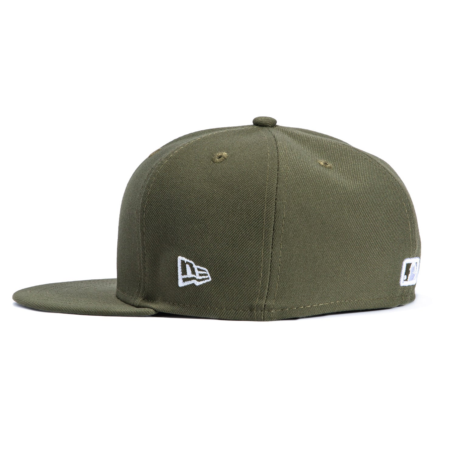 New Era 59Fifty Los Angeles Dodgers 2025 World Series Champions Patch Hat - Olive - Image 3