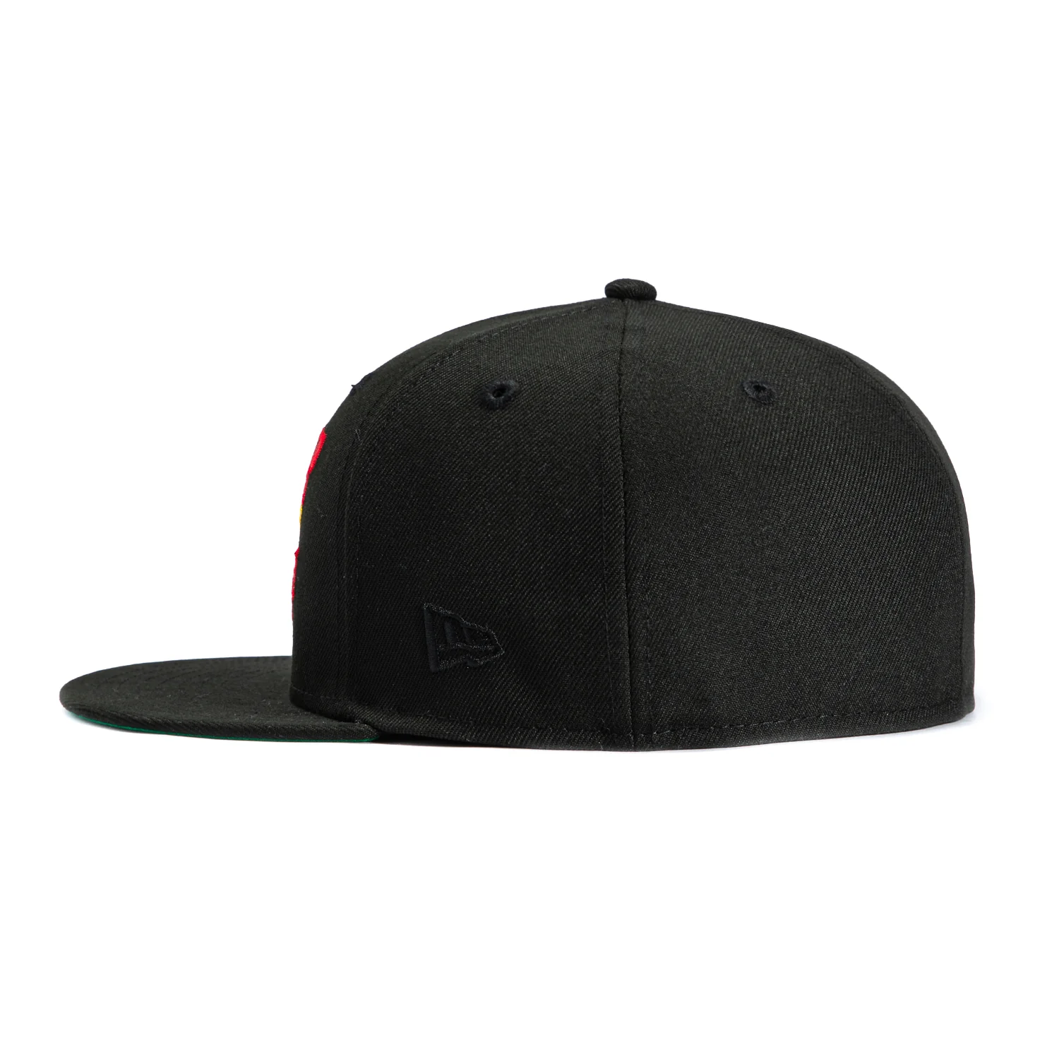 New Era 59Fifty Calgary Flames 1989 Stanley Cup Champions Logo Hat - Black - Image 3
