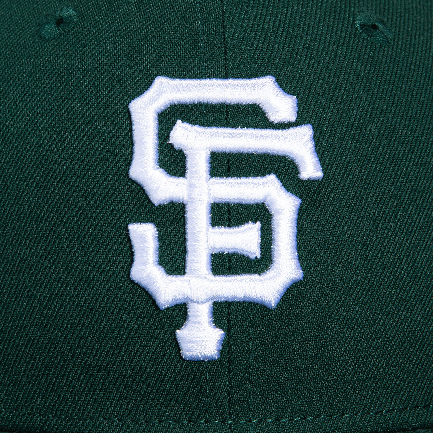 New Era 59Fifty San Francisco Giants 50th Anniversary Patch Hat - Green, Metallic Gold - Image 4