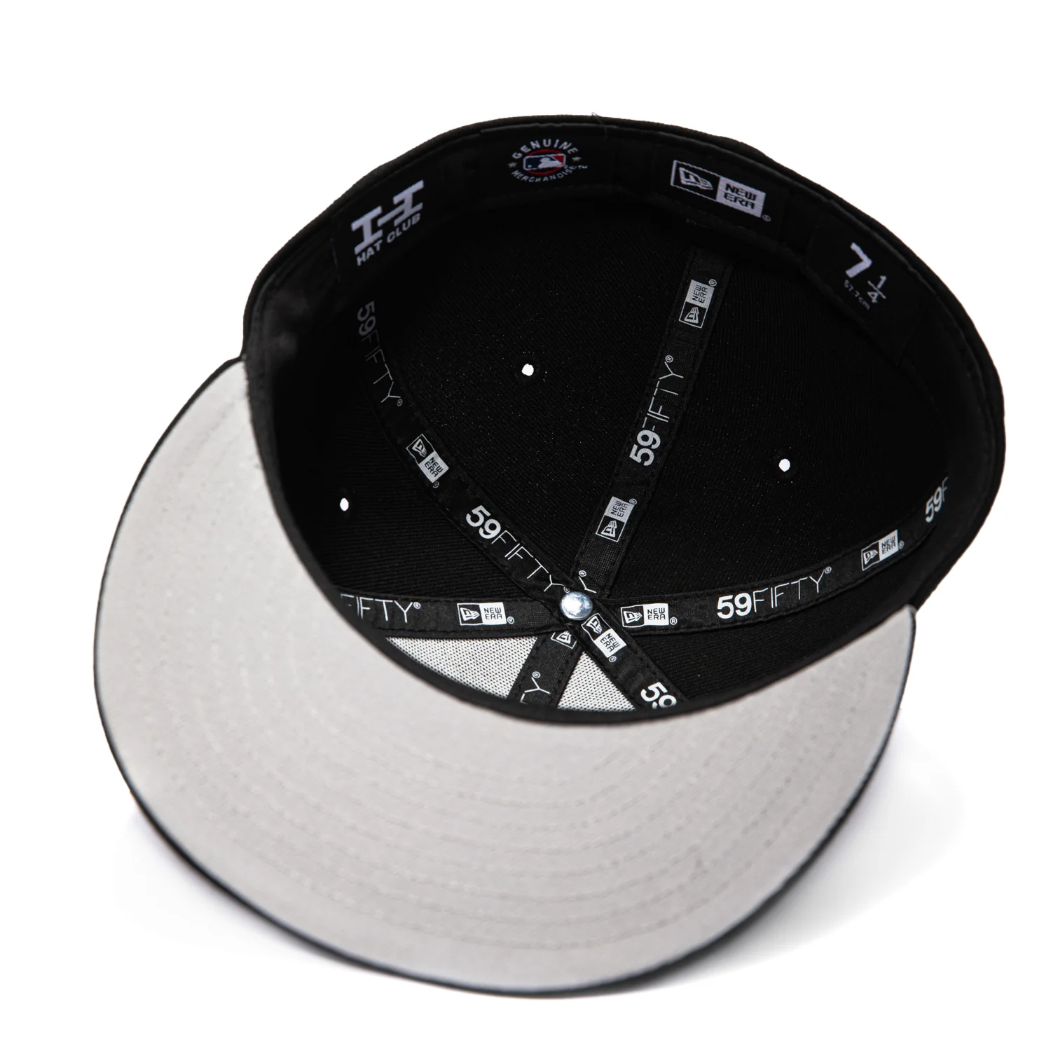 New Era 59Fifty San Francisco Giants Logo Patch Alternate Word Hat - Black - Image 2