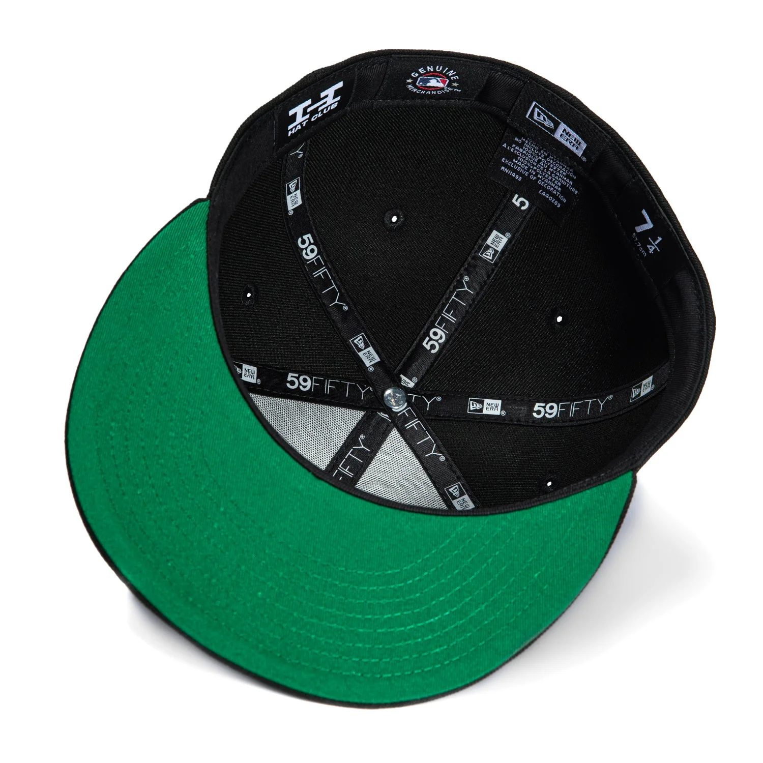 New Era 59Fifty San Francisco Giants Bird Stitch Hat - Black - Image 2