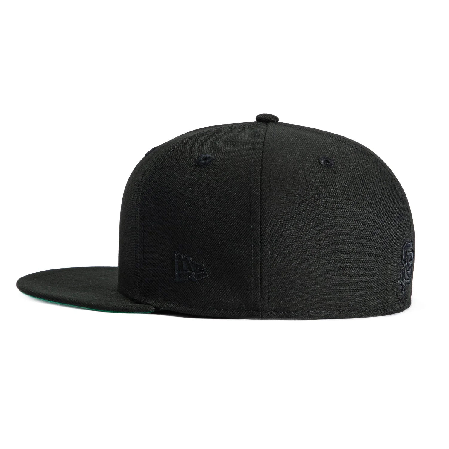 New Era 59Fifty San Francisco Giants Bird Stitch Hat - Black - Image 3
