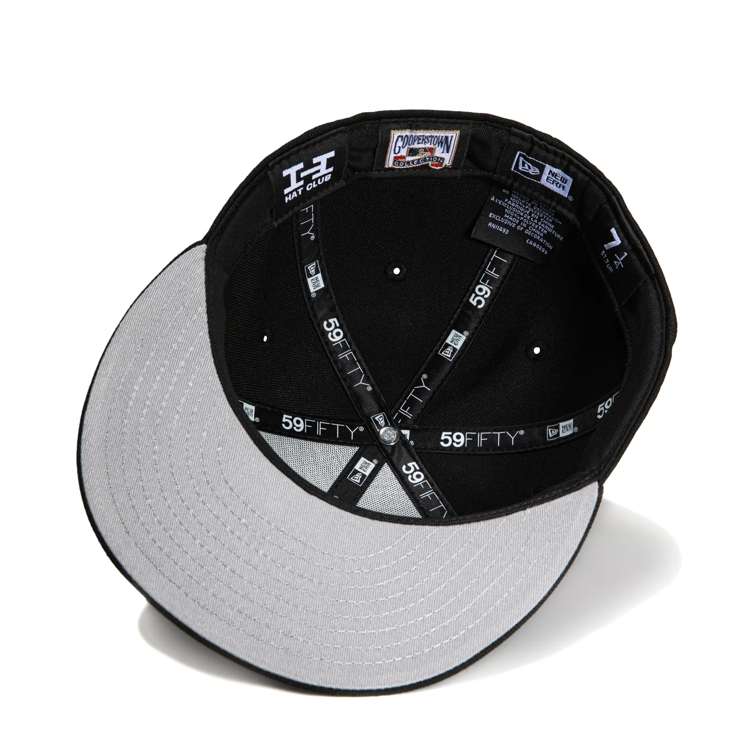 New Era 59Fifty San Francisco Giants 1989 World Series Patch Hat - Black, Orange - Image 2