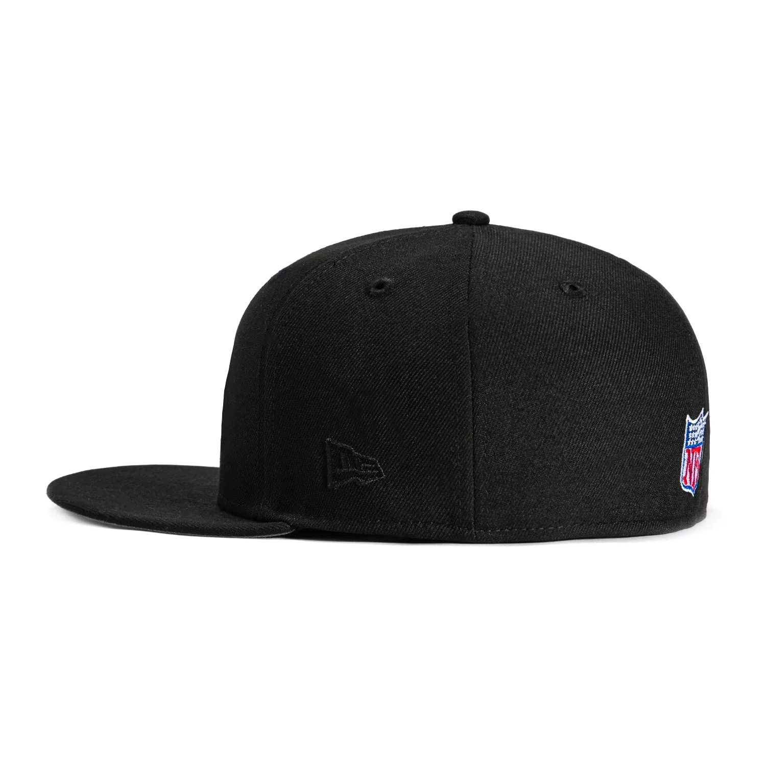 New Era 59Fifty New York Jets Word Hat - Black, White - Image 3