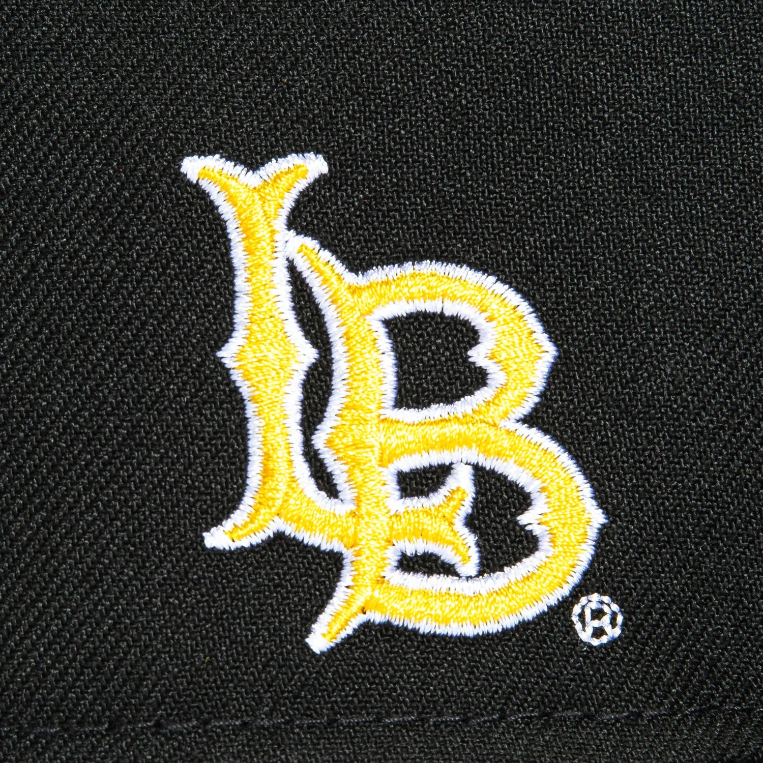 New Era 59Fifty Long Beach State 49ers Logo Patch Arch Hat - Black - Image 5