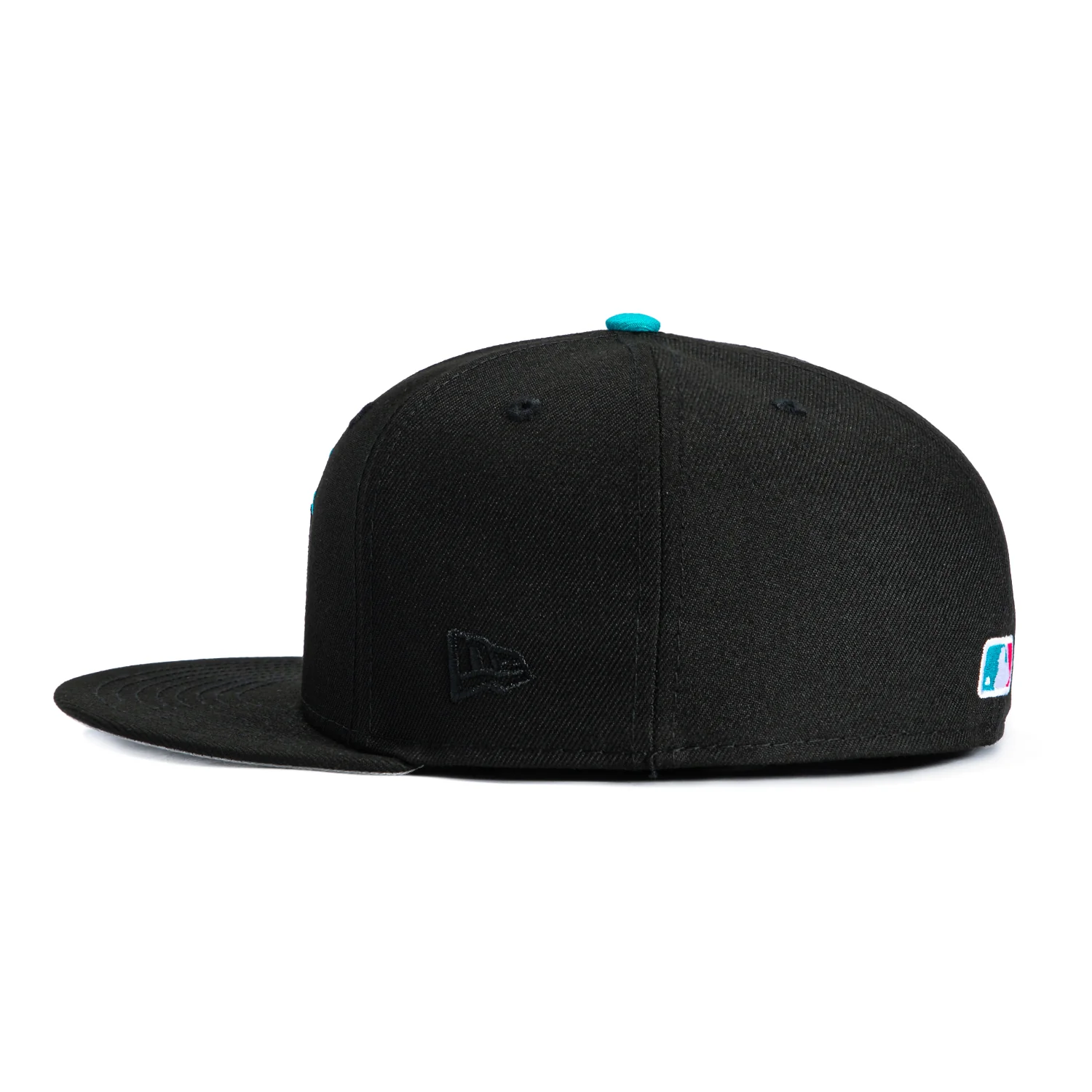New Era 59Fifty Miami Marlins 2025 City Connect Hat - Black, Teal, Magenta - Image 3