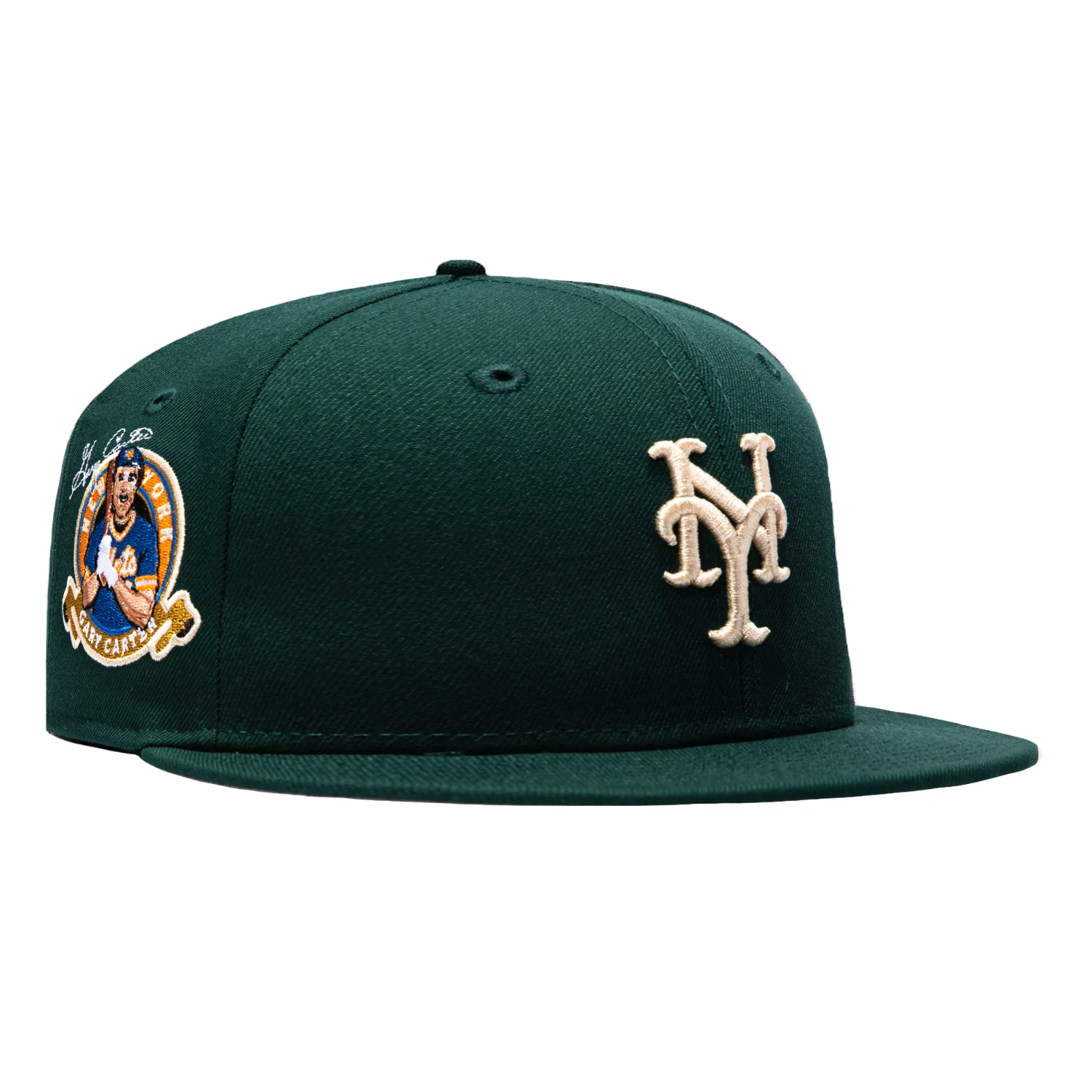 New Era 59Fifty New York Mets Gray Carter Patch Hat - Green