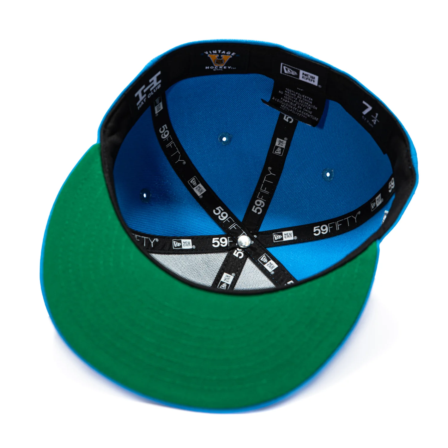 New Era 59Fifty Quebec Nordiques 30th Anniversary Patch Alternate Hat - Light Blue - Image 2